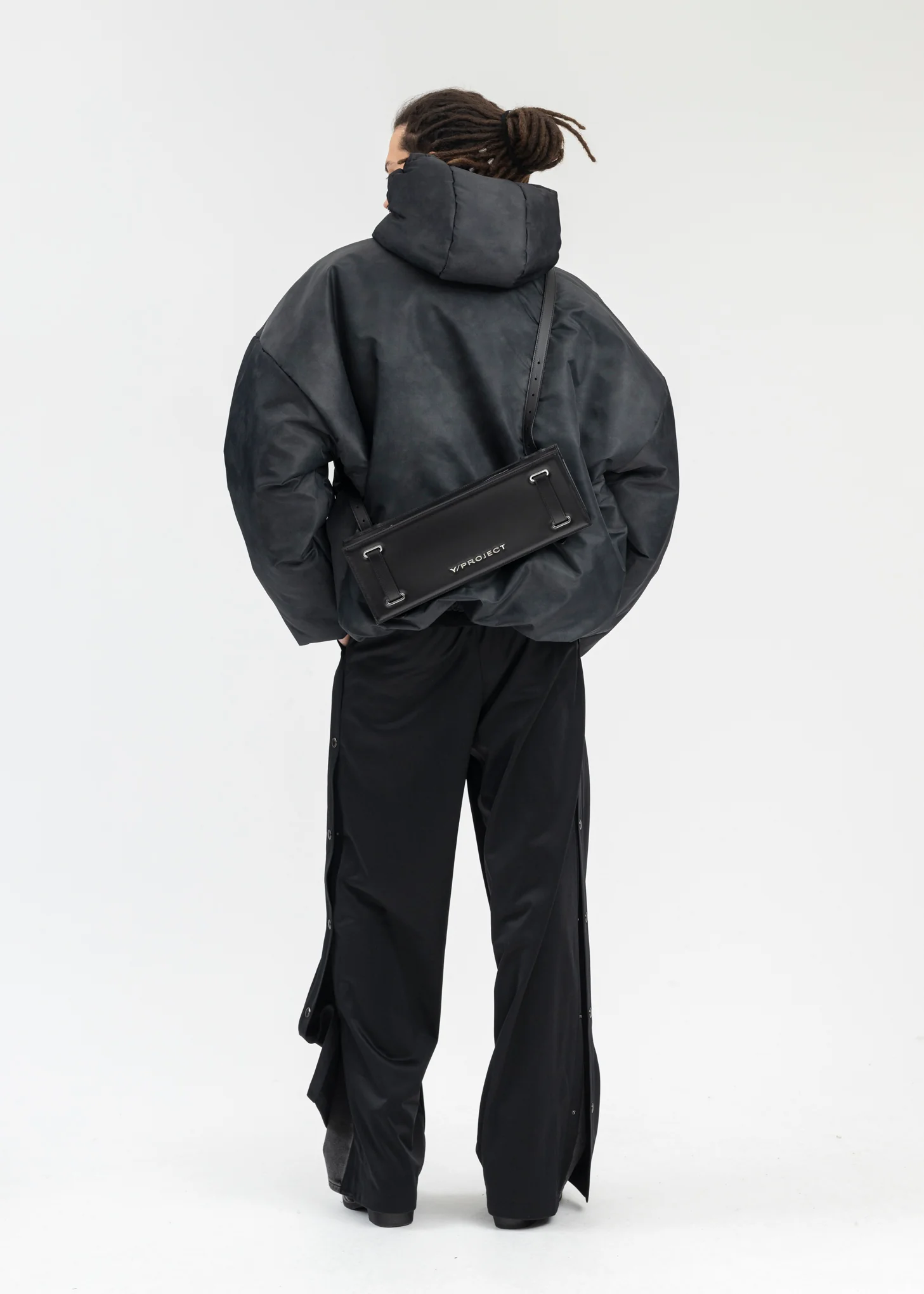 BLACK ACCORDION BAG - Image 4