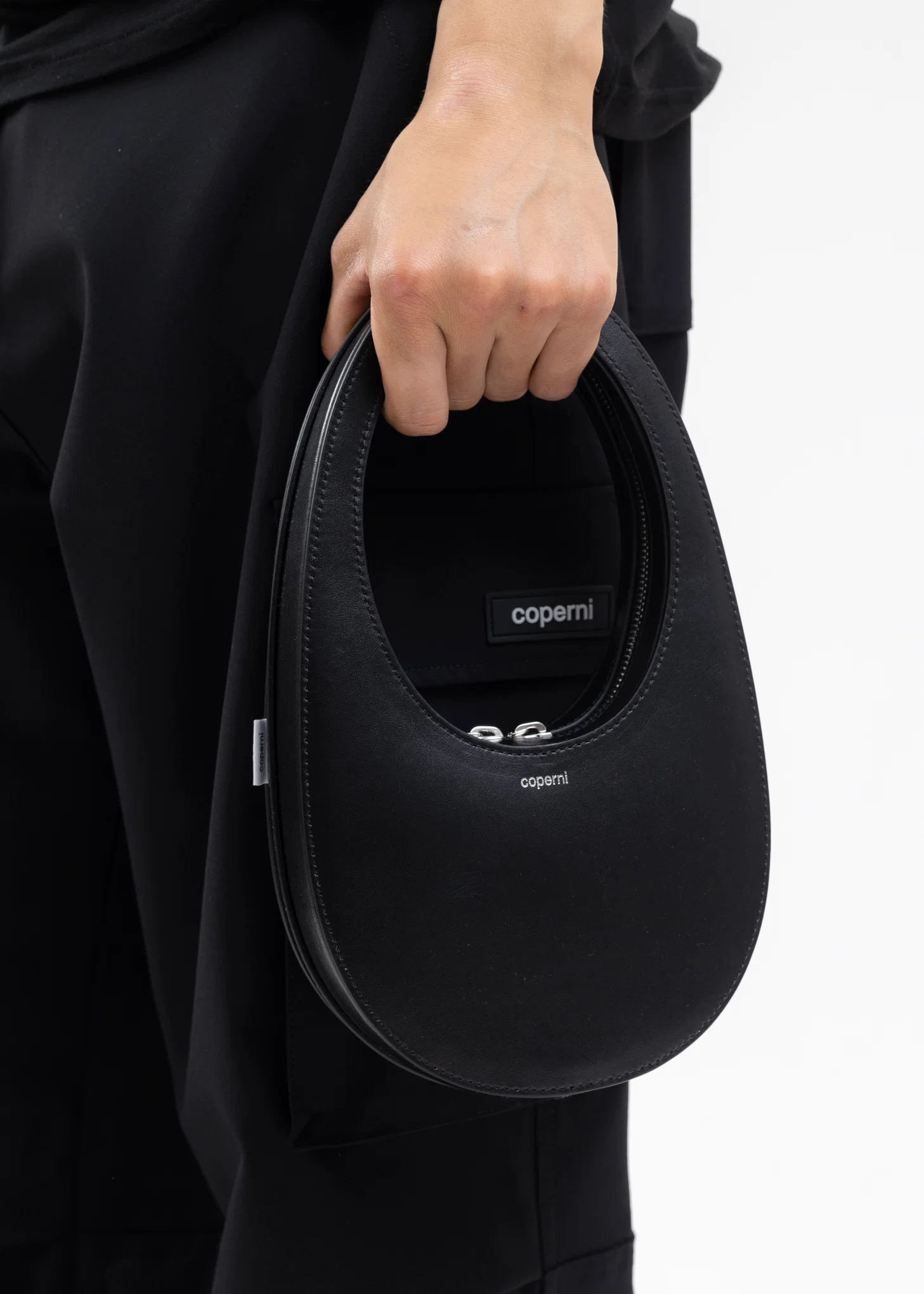 BLACK MINI SWIPE BAG - Image 2