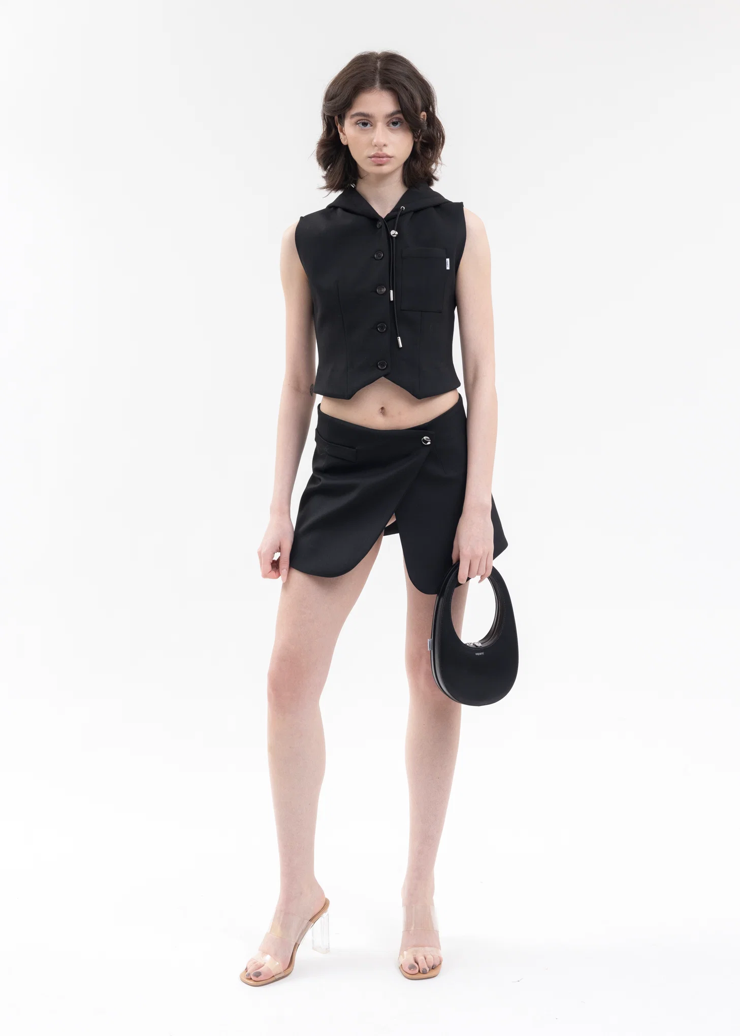 BLACK MINI SWIPE BAG - Image 3