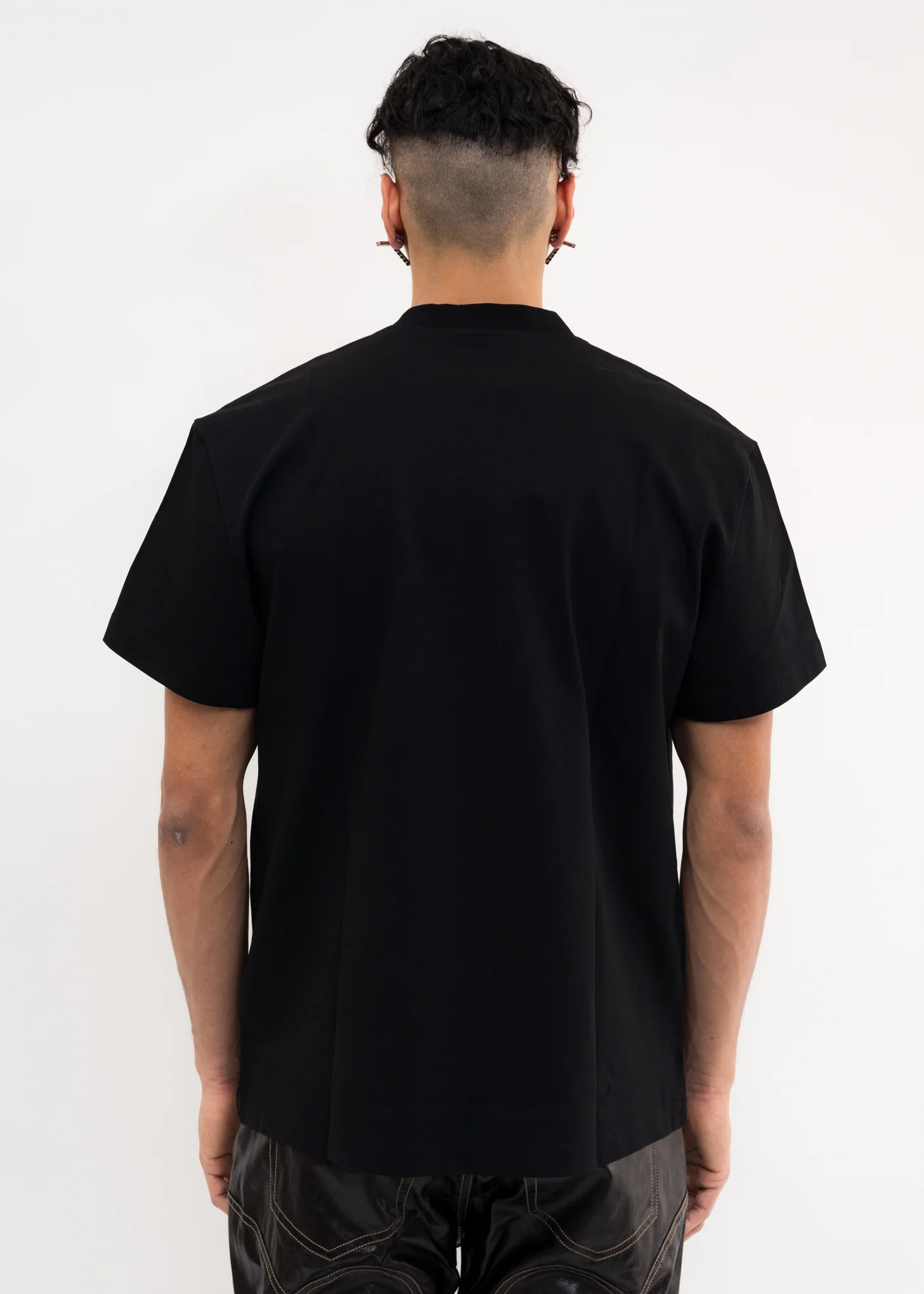 Black MINI Y ZIP T-Shirt - Image 5