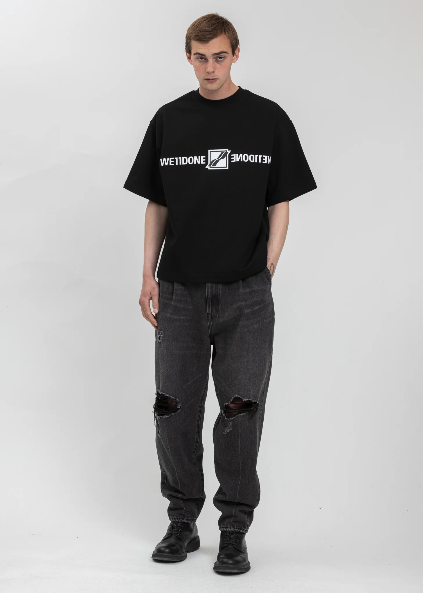 Black Mirror Logo T-Shirt - Image 5