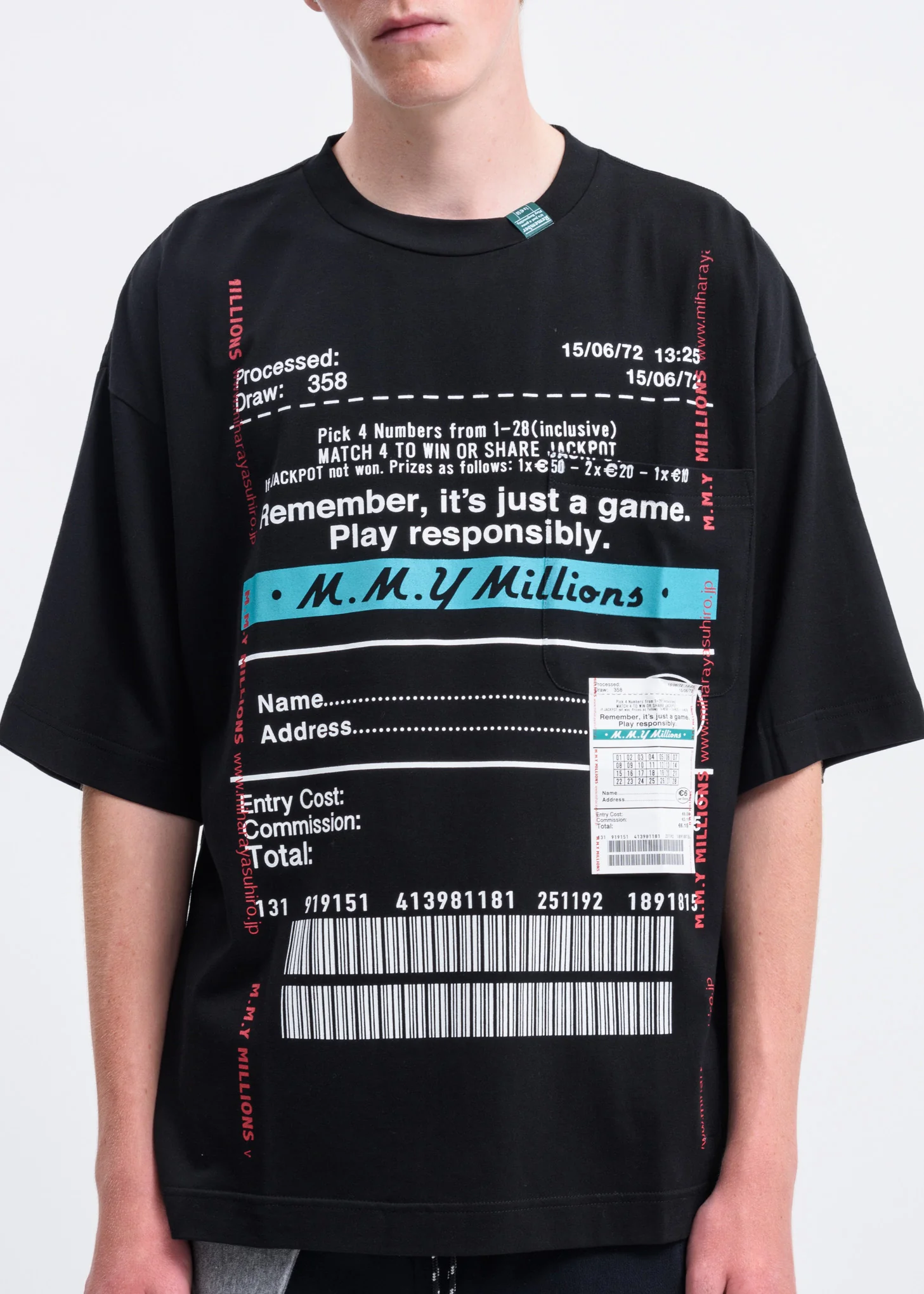 Black MMY Millions T-Shirt - Image 2