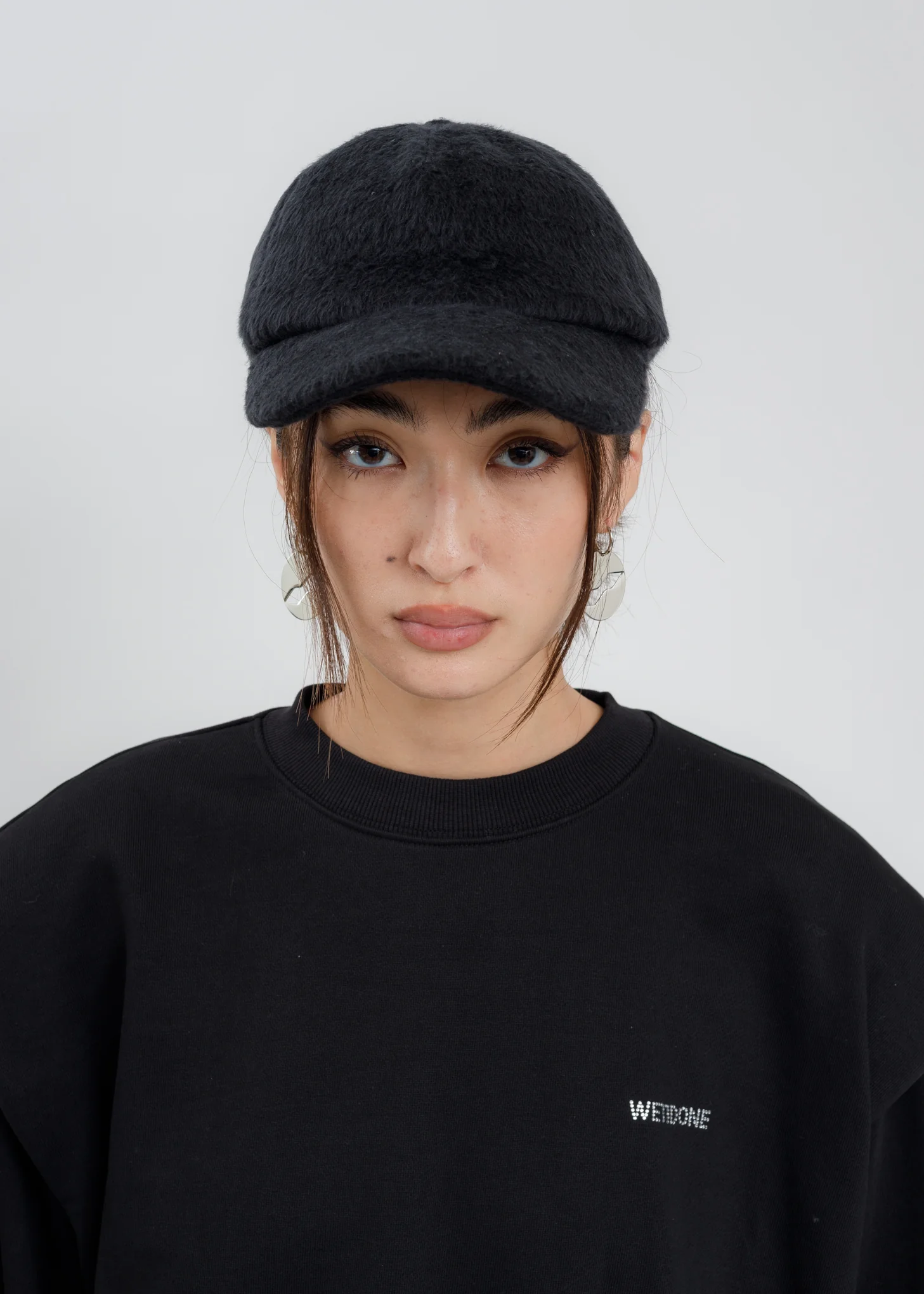 Black Mohair Zurry Cap - Image 3