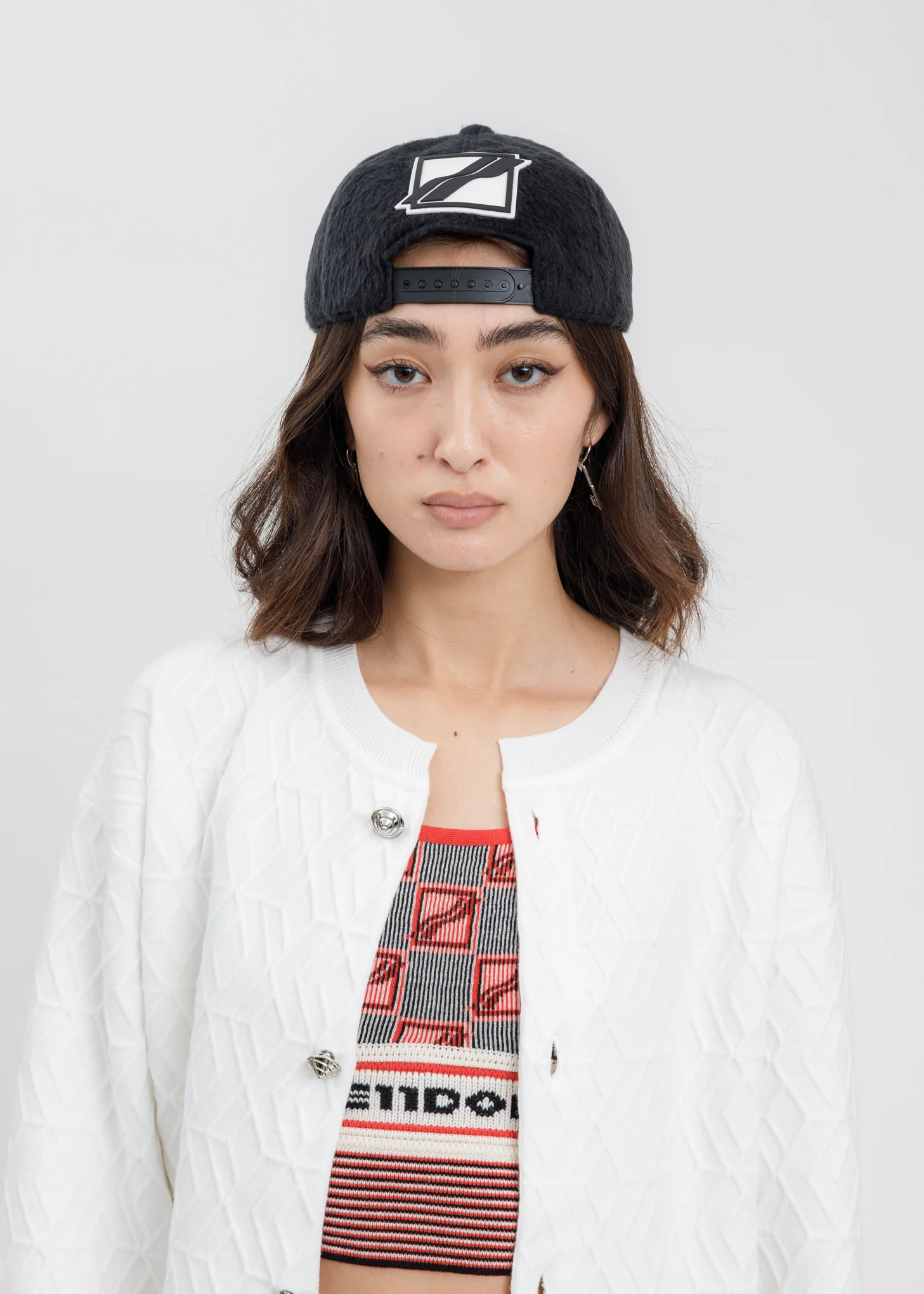 Black Mohair Zurry Cap - Image 4