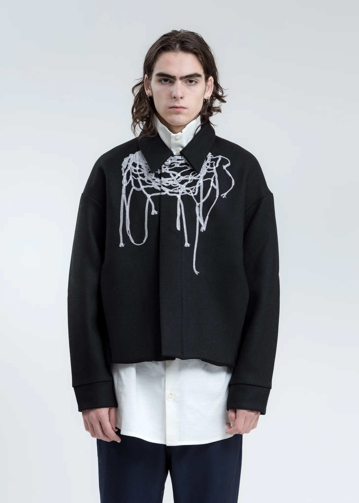 Black Monica Short Blouson