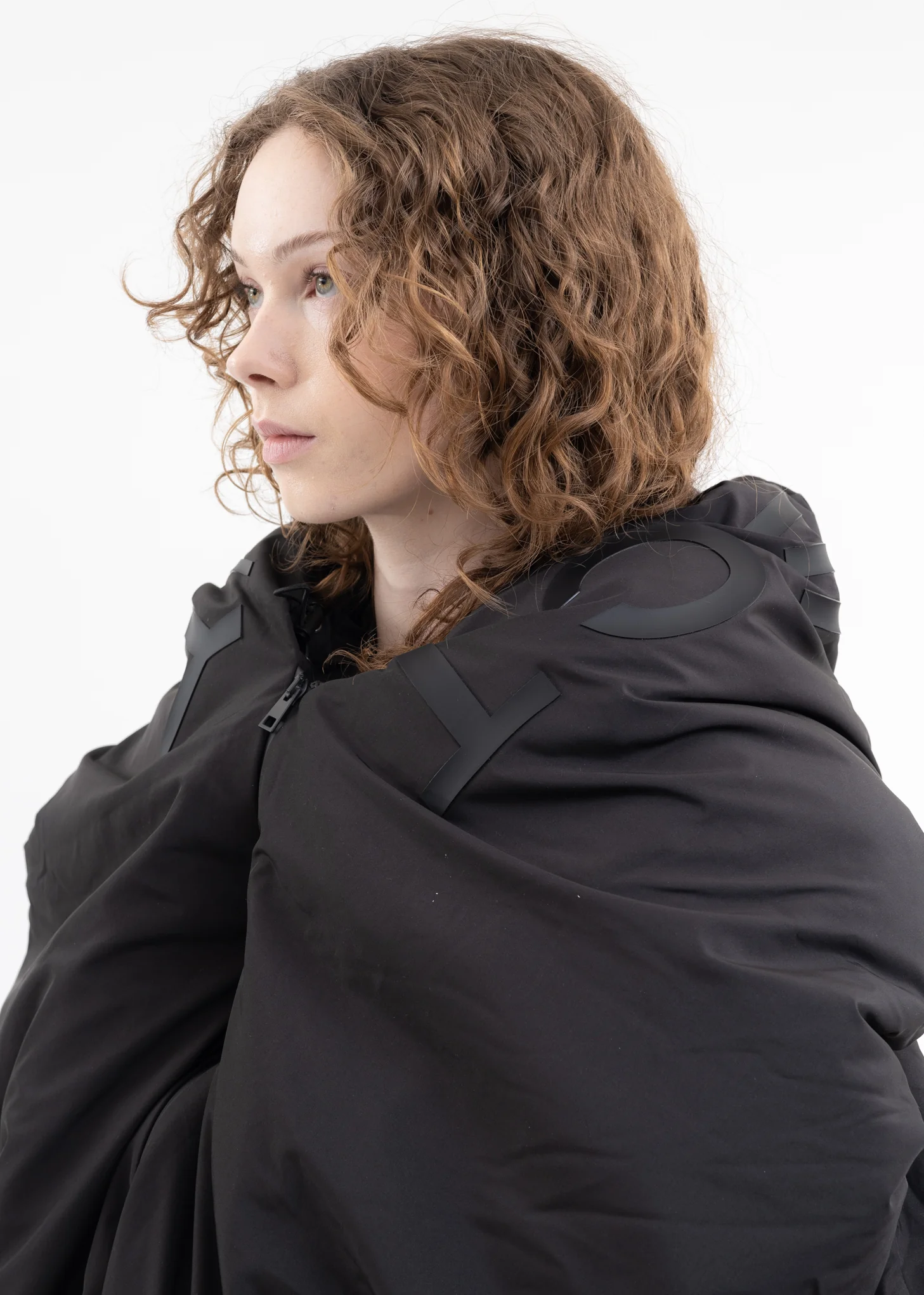 BLACK MONSTER PUFFER JACKET - Image 7