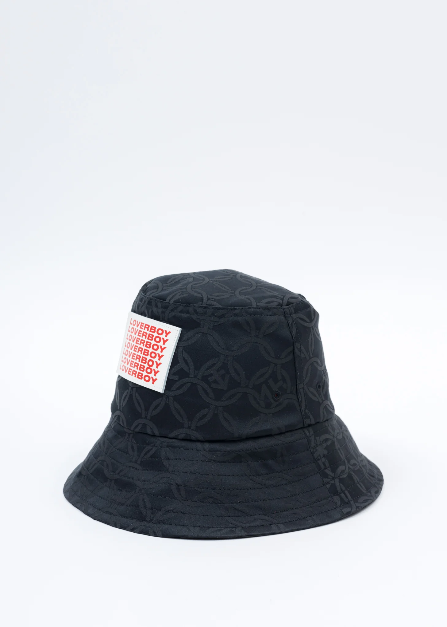 Black MOONLIGHT PRINT Bucket Hat - Image 6