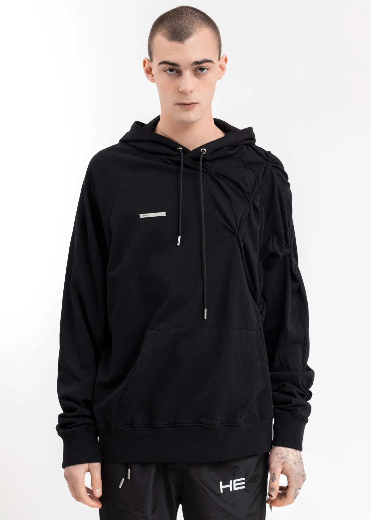 Black Morphed Hoodie
