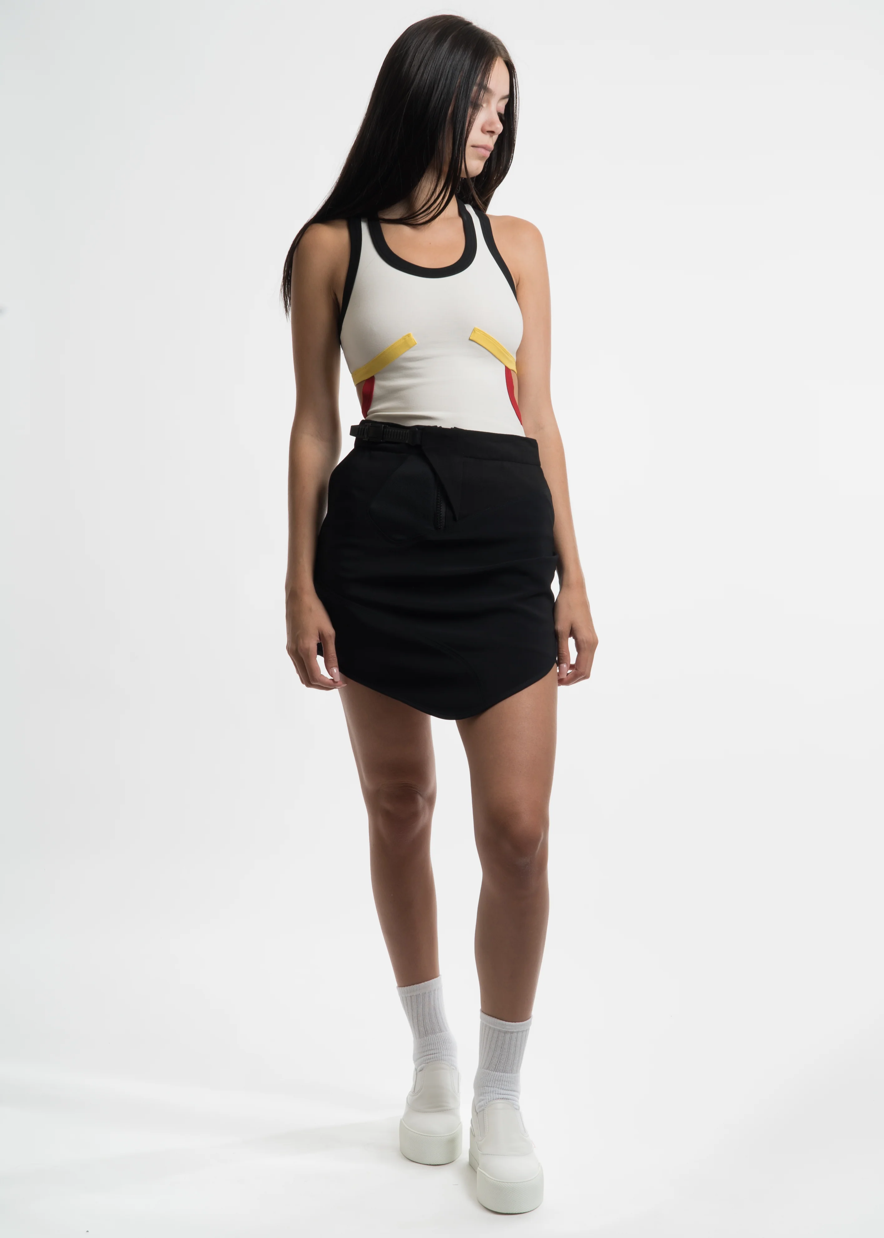 Black Motorcross Skirt - Image 4
