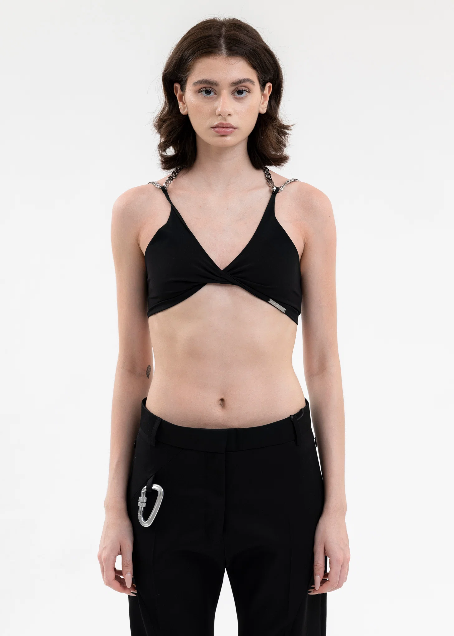 BLACK MOULIN CHAIN TOP