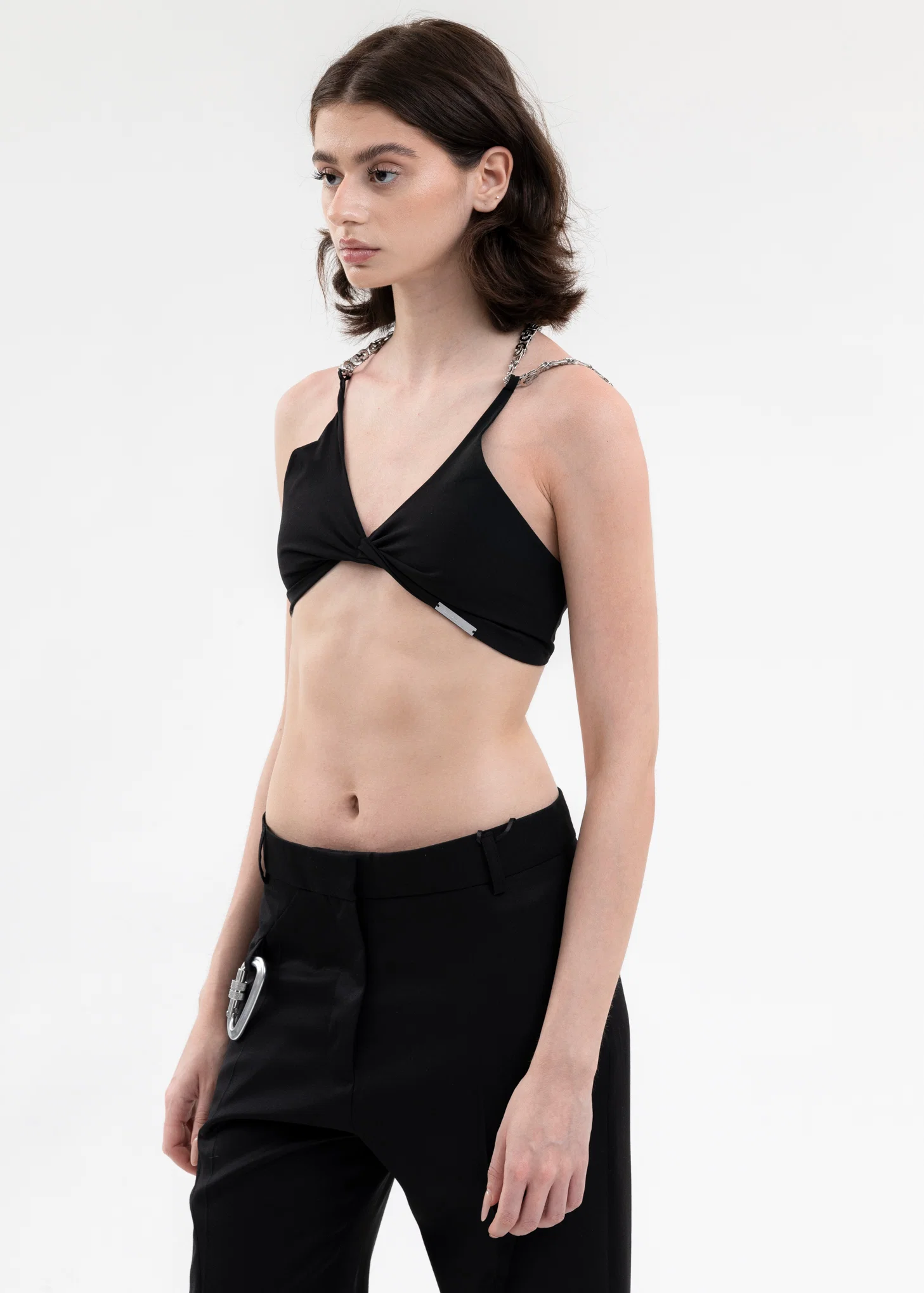 BLACK MOULIN CHAIN TOP - Image 3