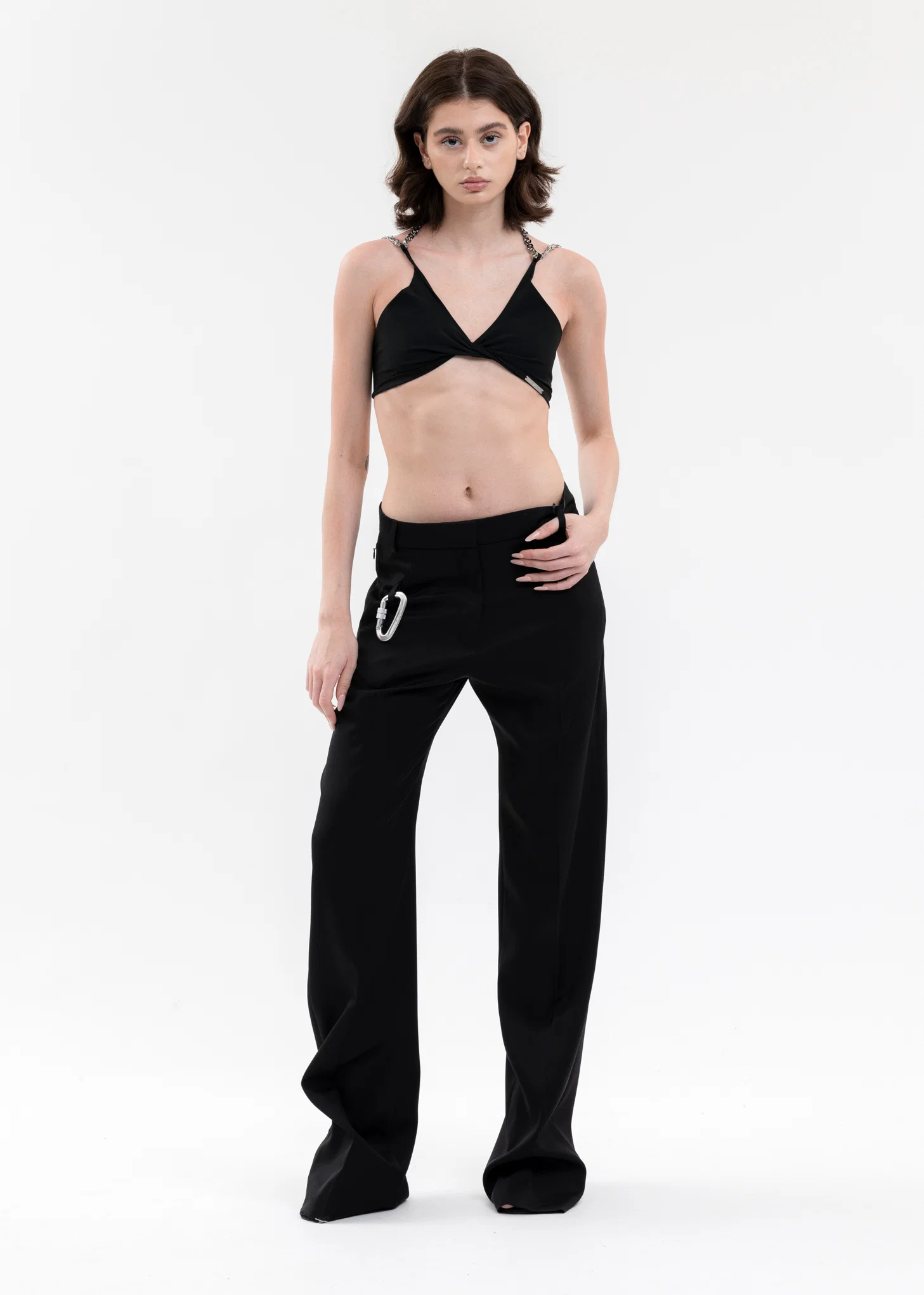 BLACK MOULIN CHAIN TOP - Image 6