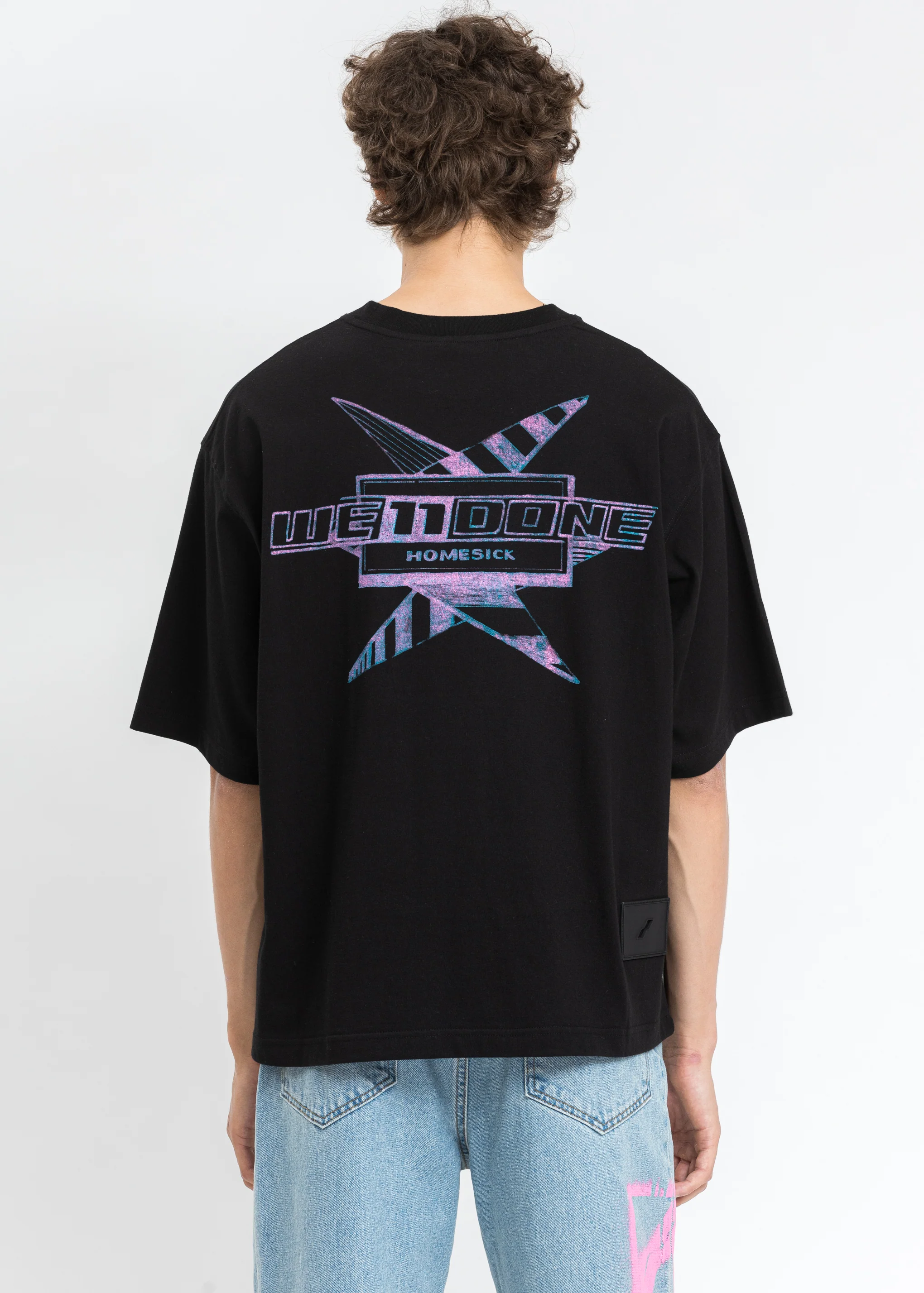 Black Multi Color Logo T-Shirt - Image 2