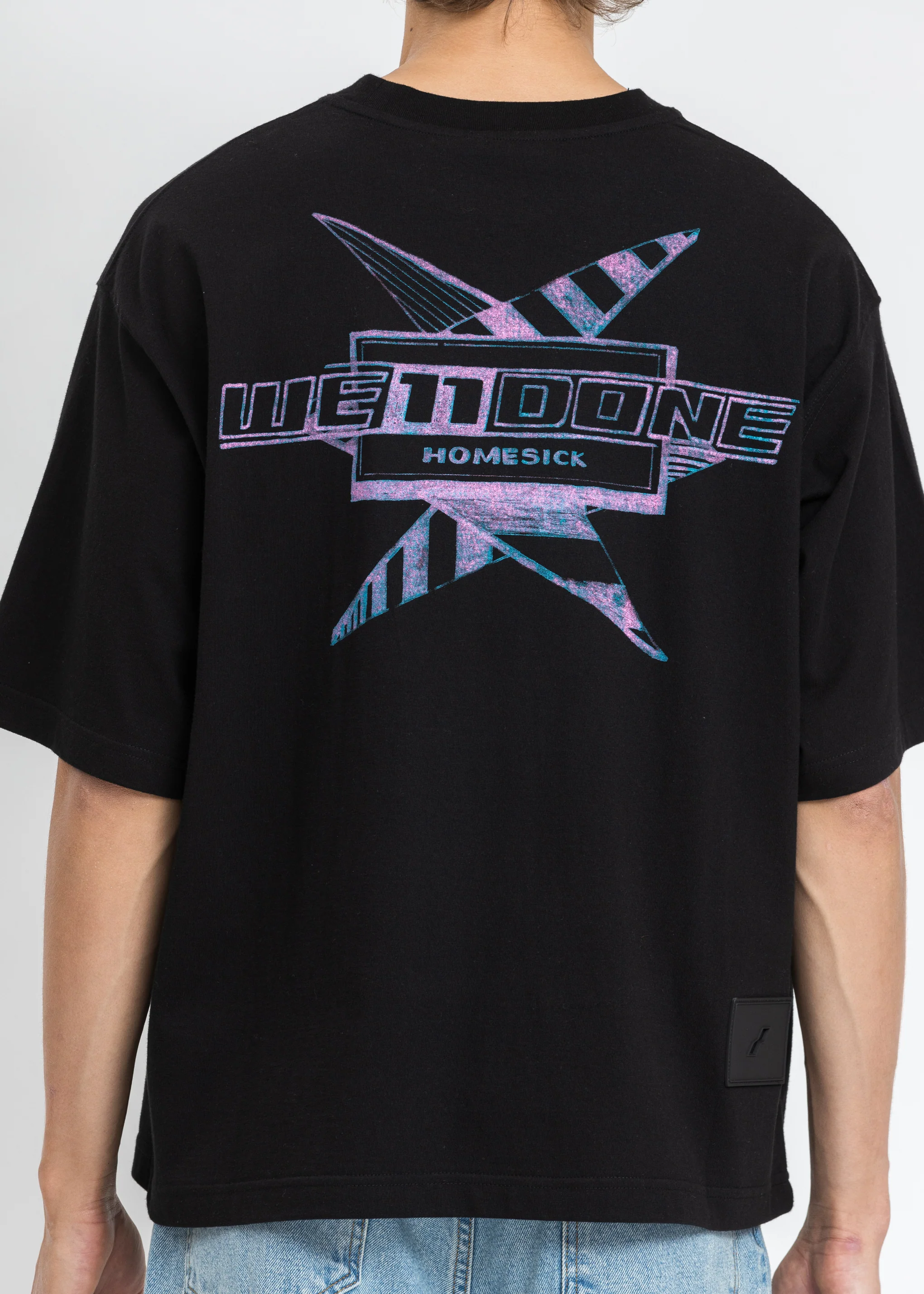 Black Multi Color Logo T-Shirt - Image 5