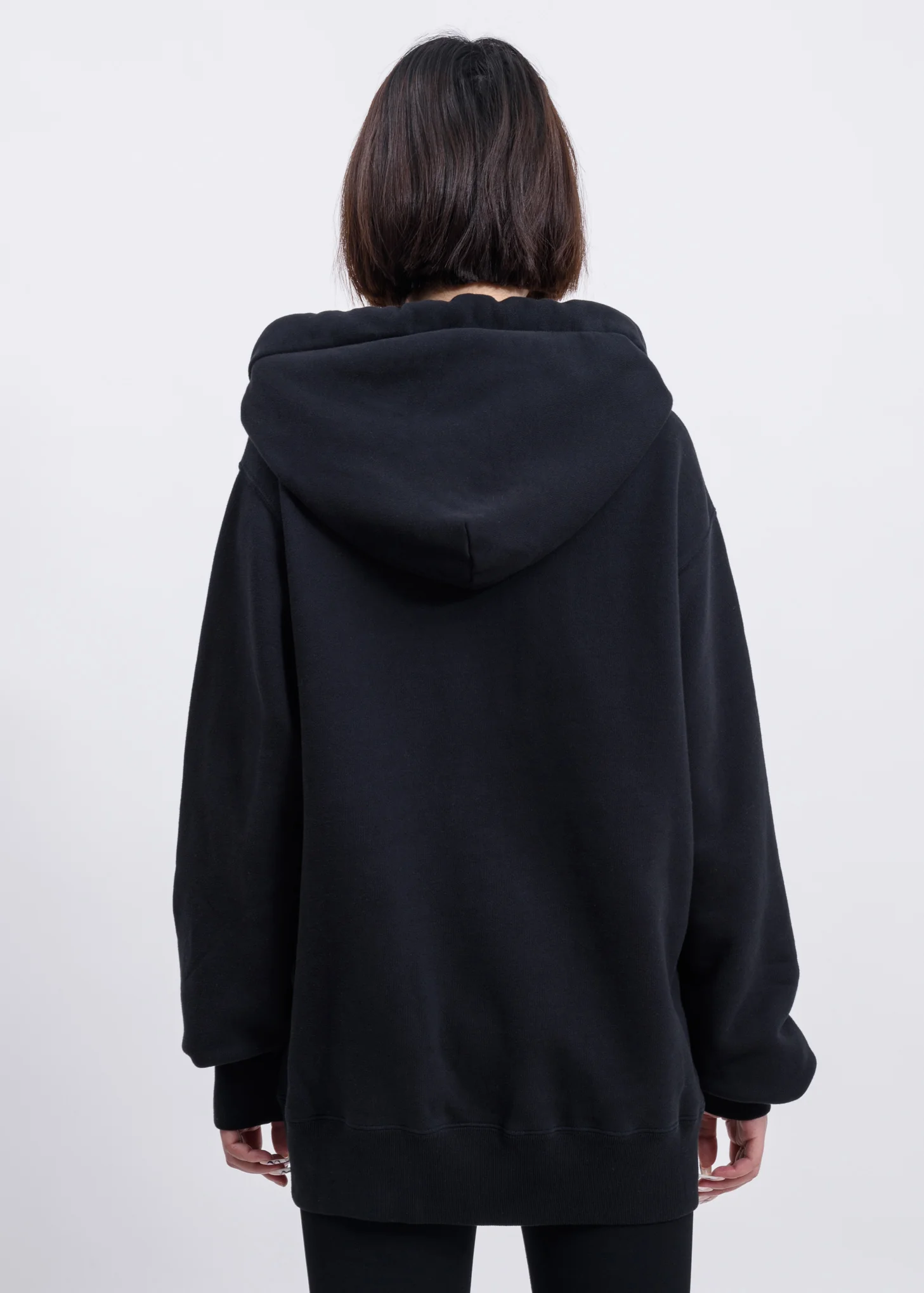 Black Multi Cord Logo Hoodie - Image 4