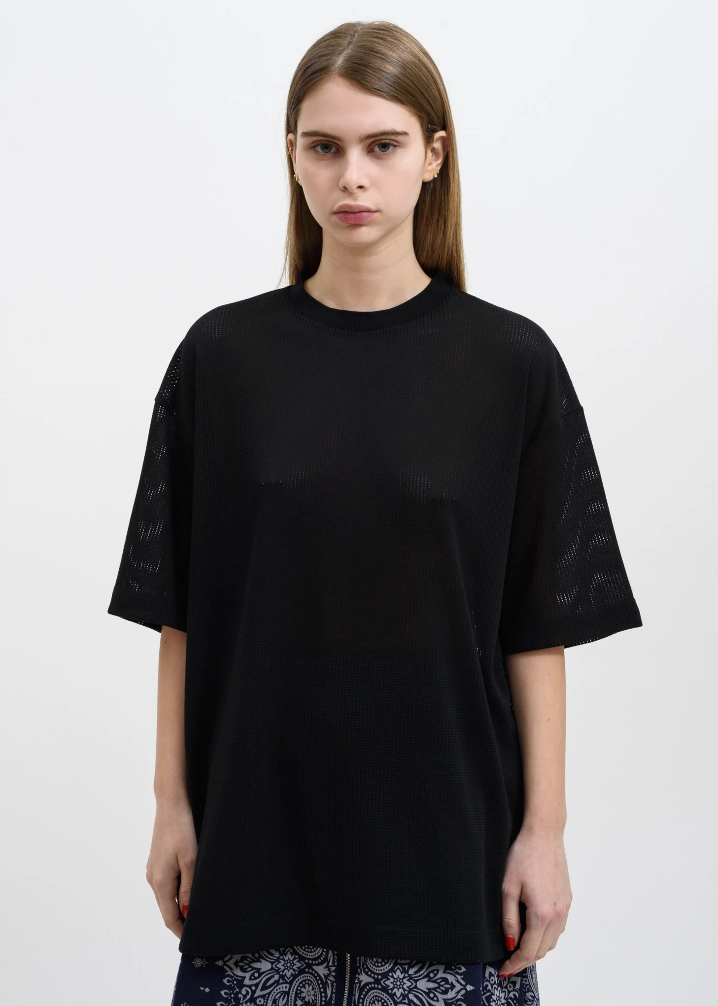 Black Museum Mesh T-Shirt