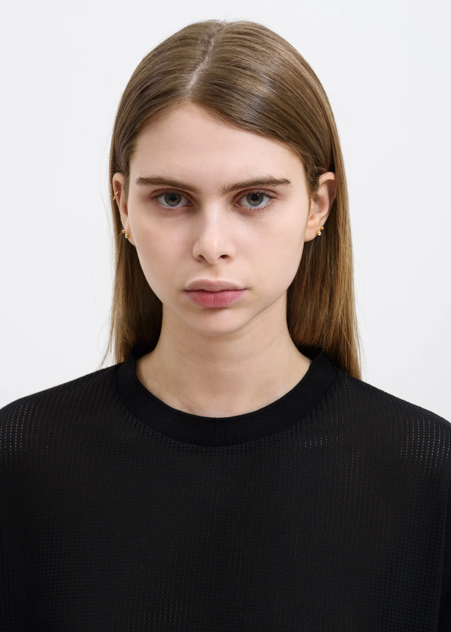 Black Museum Mesh T-Shirt - Image 2