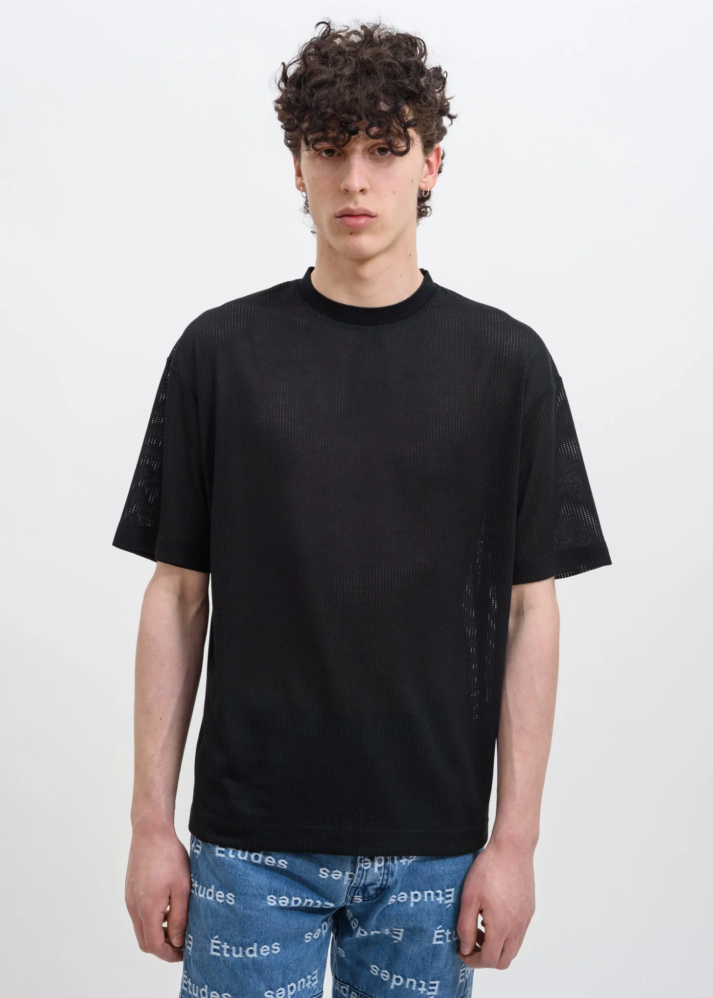 Black Museum Mesh T-Shirt