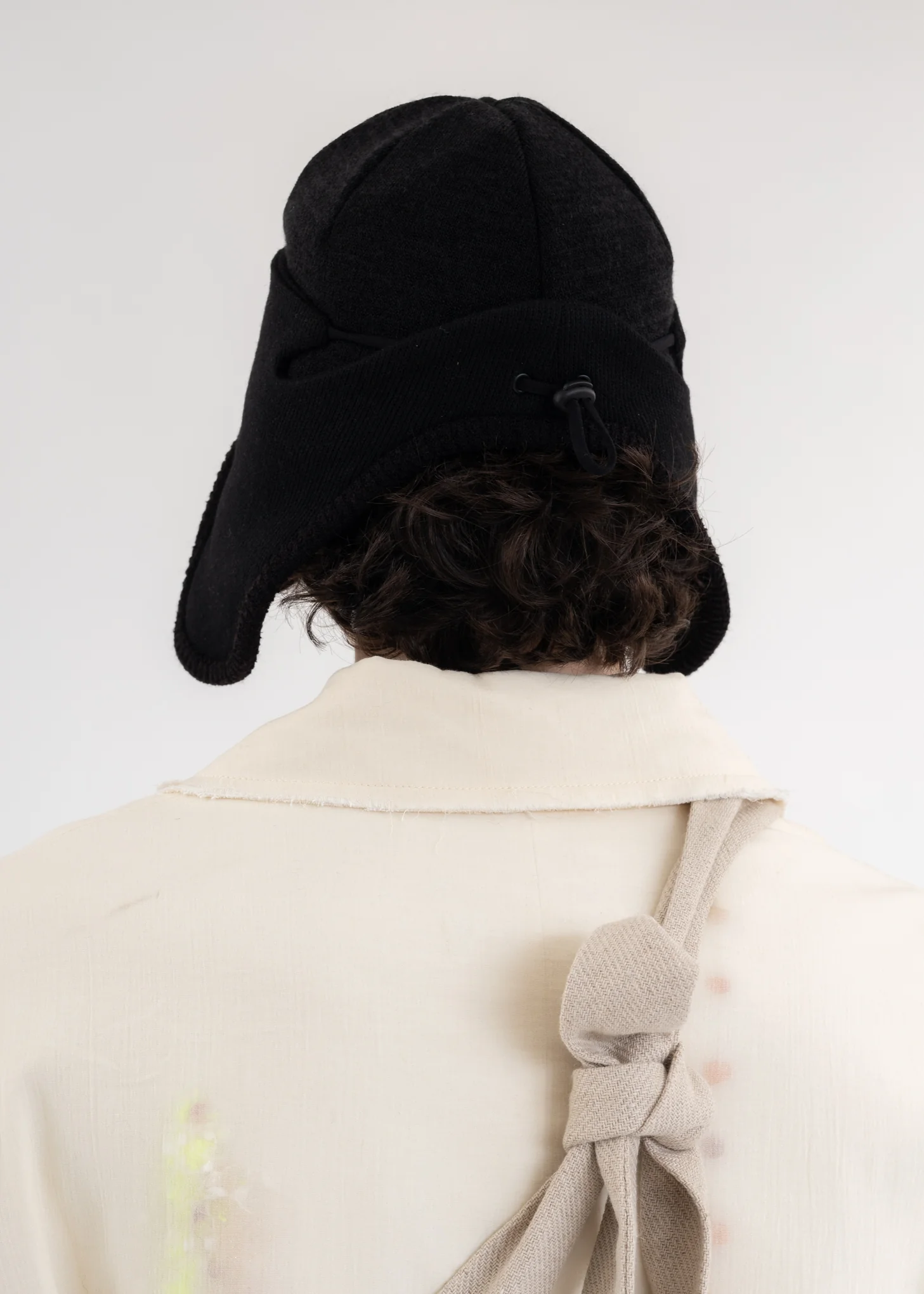 BLACK NAUSICAA BEANIE - Image 3