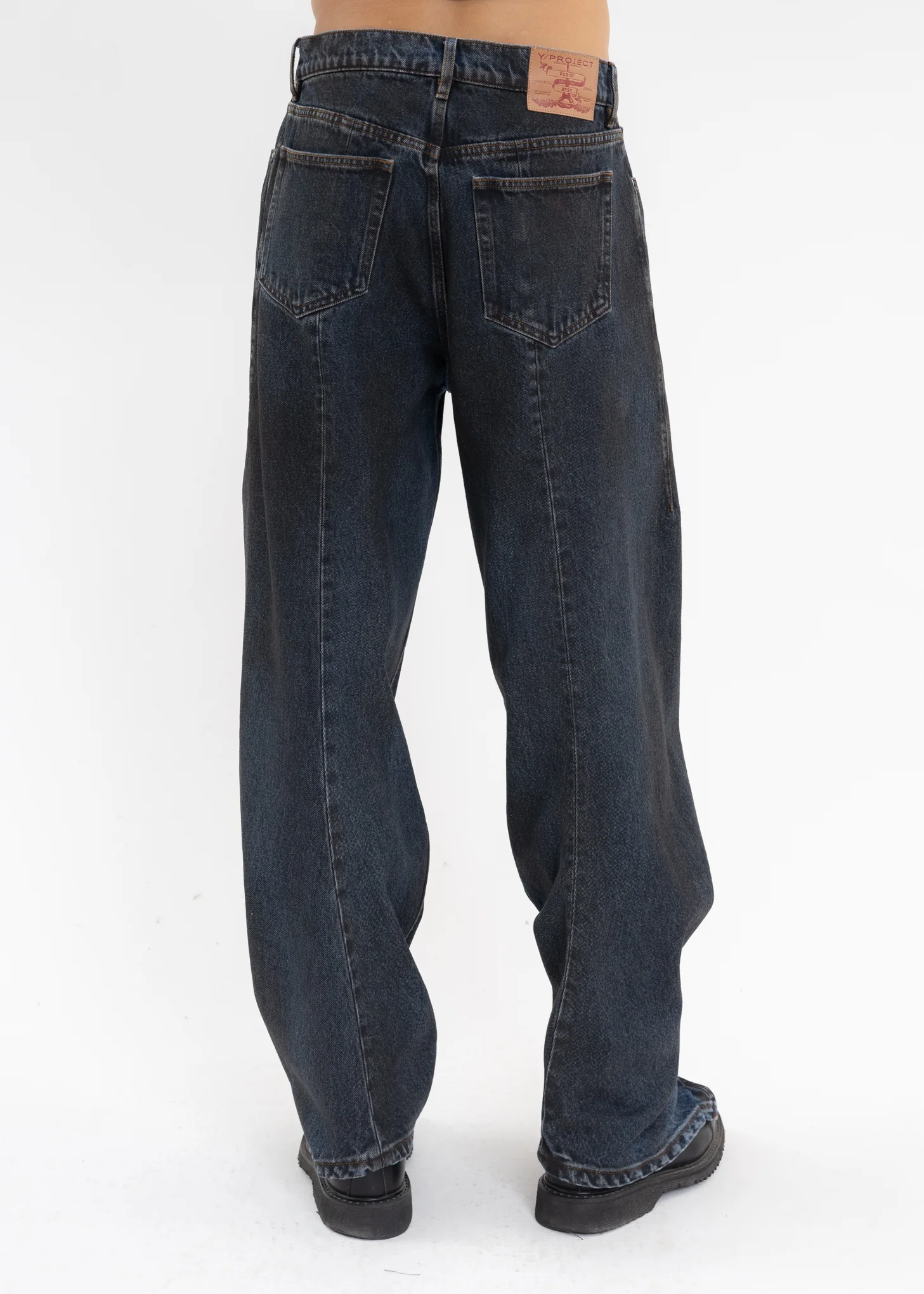 BLACK / NAVY BANANA JEANS - Image 3