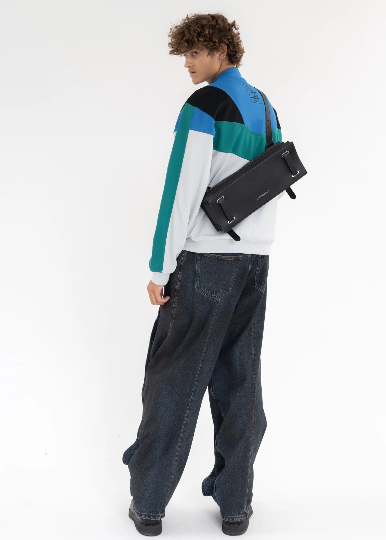 BLACK / NAVY BANANA JEANS - Image 7