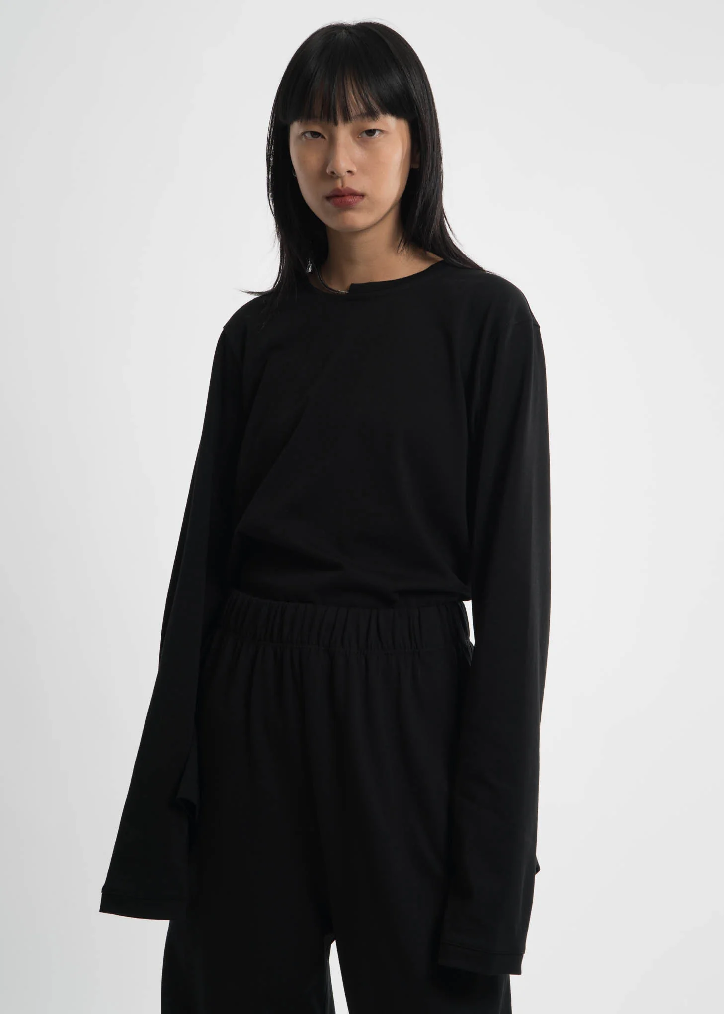 Black Necklace Crewneck