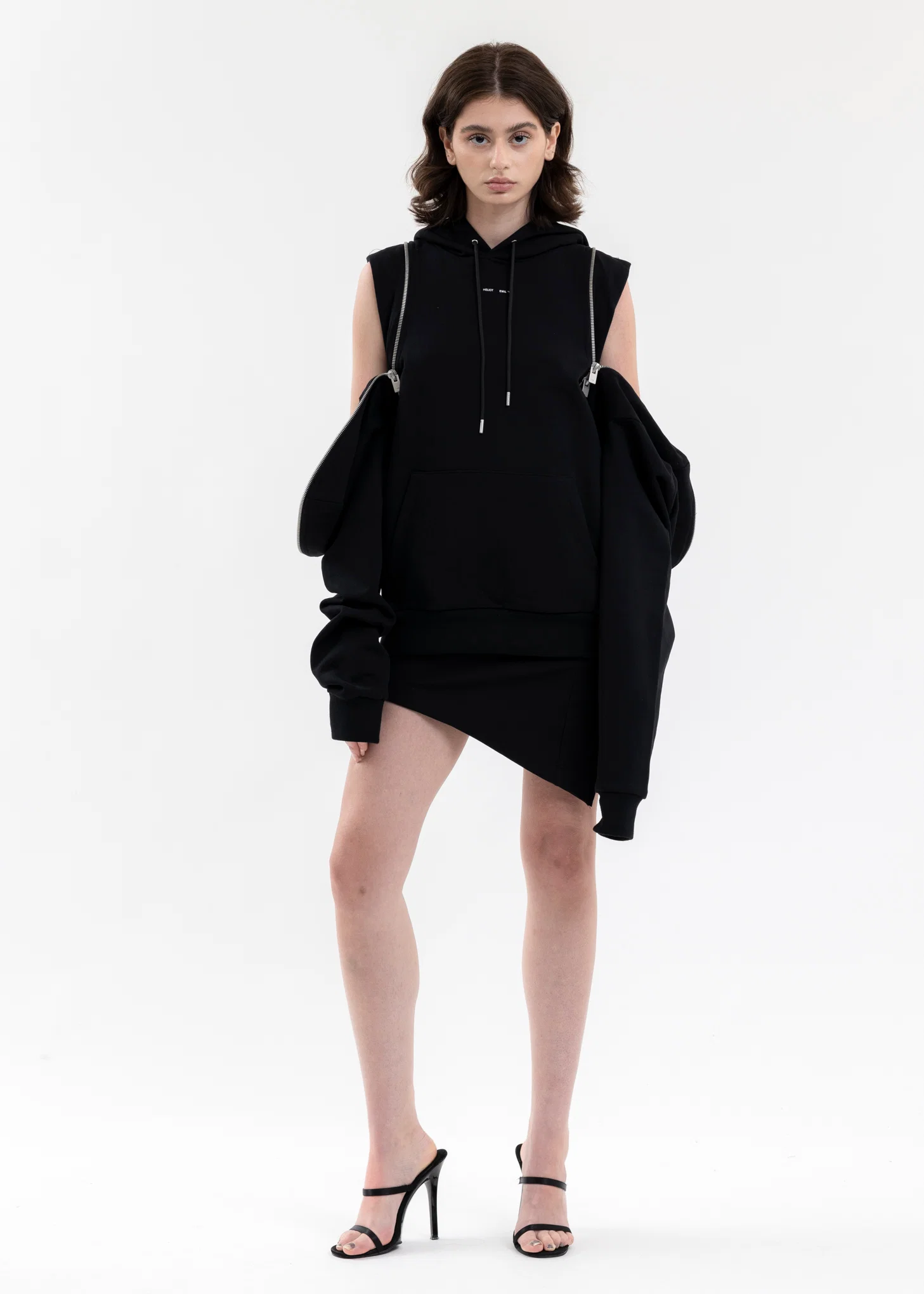 BLACK NEREUS HOODIE - Image 5
