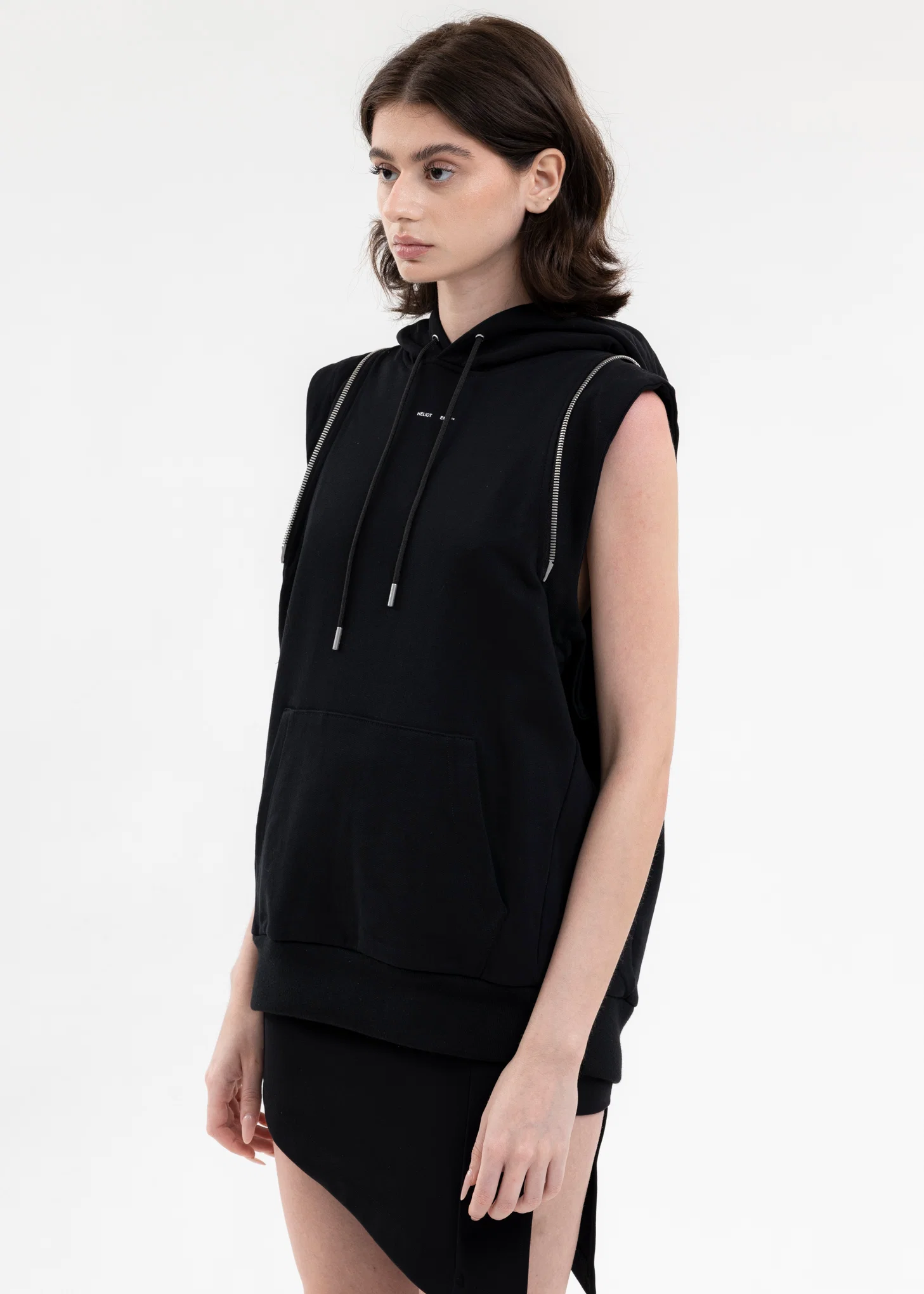 BLACK NEREUS HOODIE - Image 7