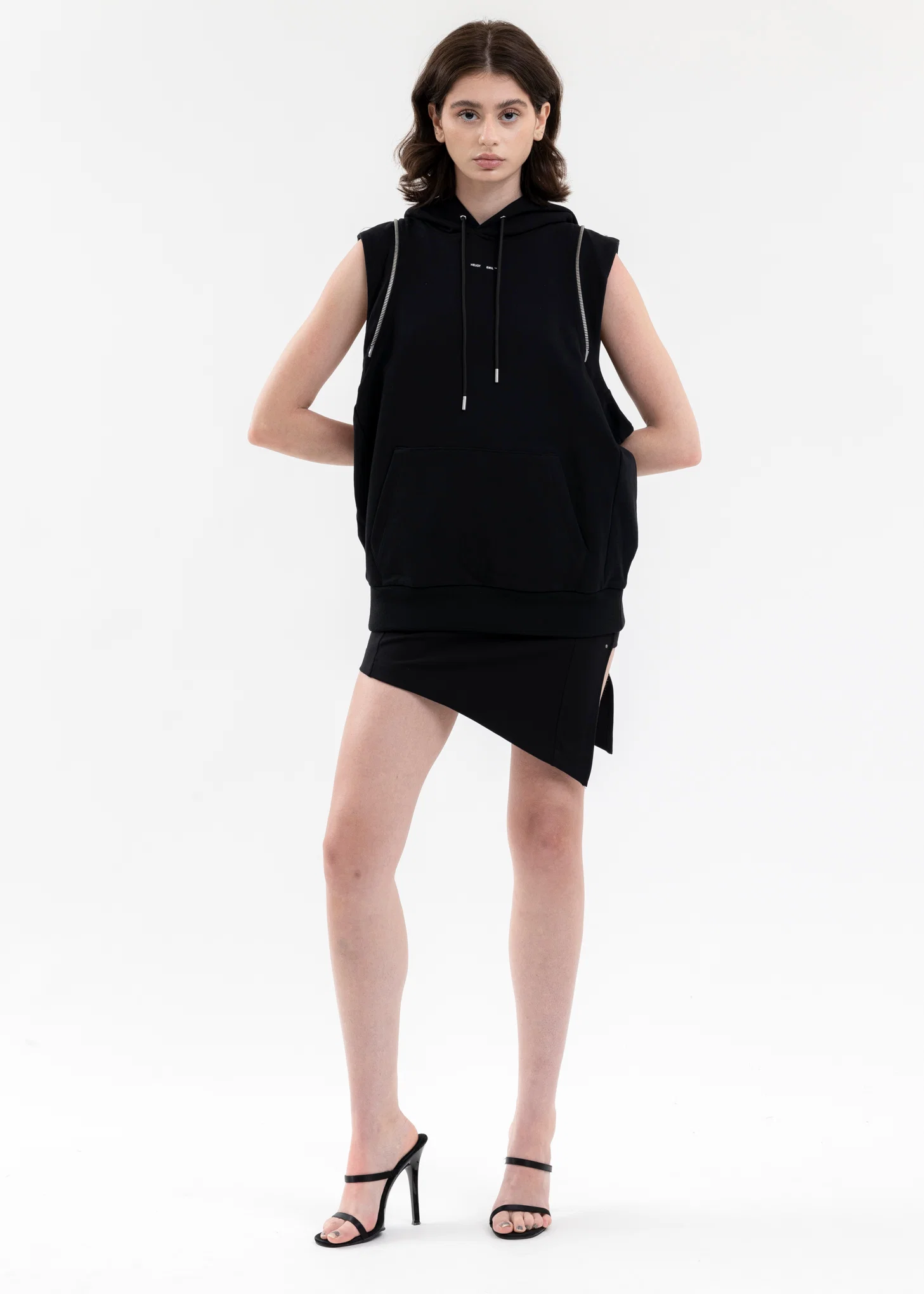 BLACK NEREUS HOODIE - Image 8