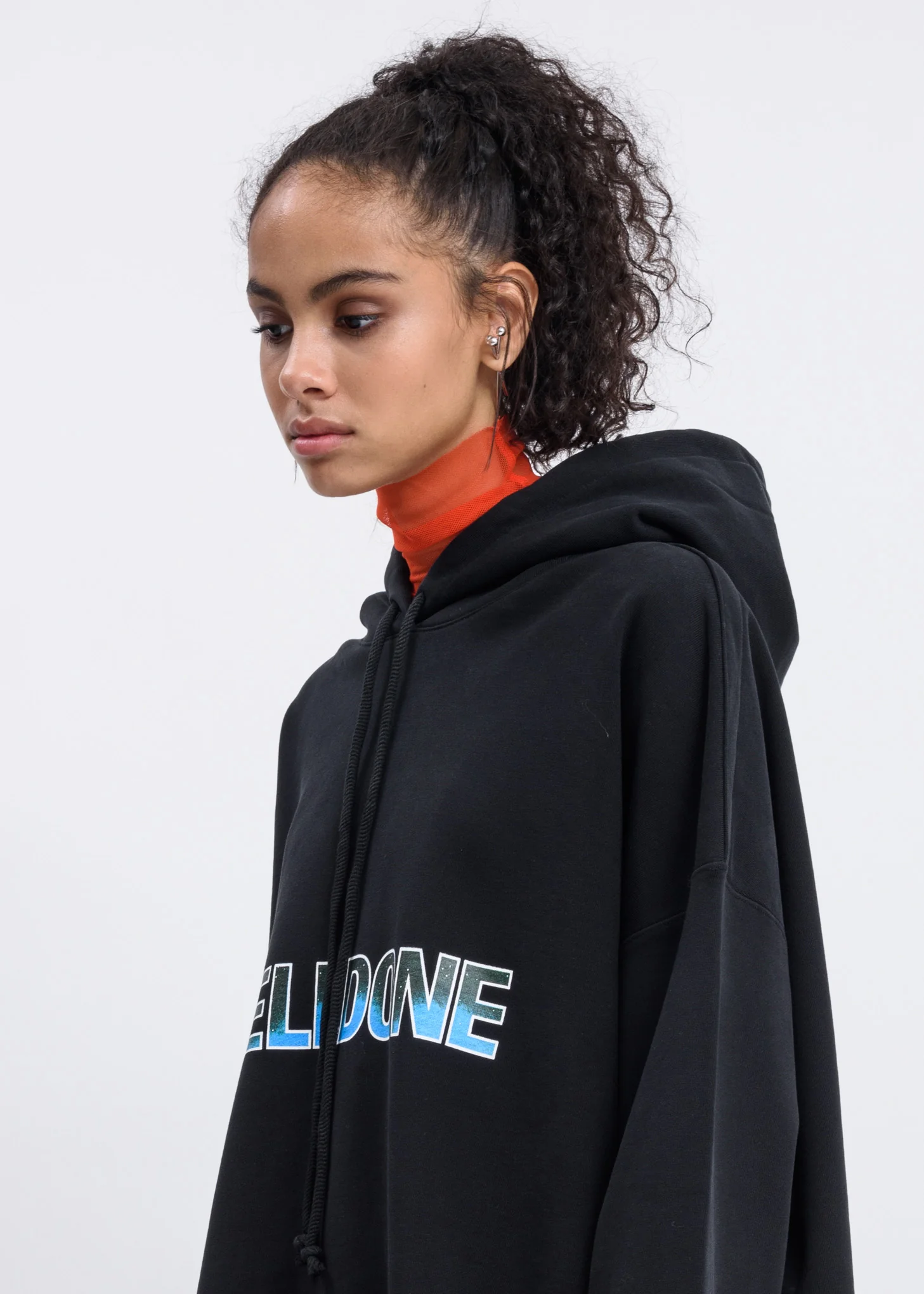 Black New Logo Hoodie - Image 4