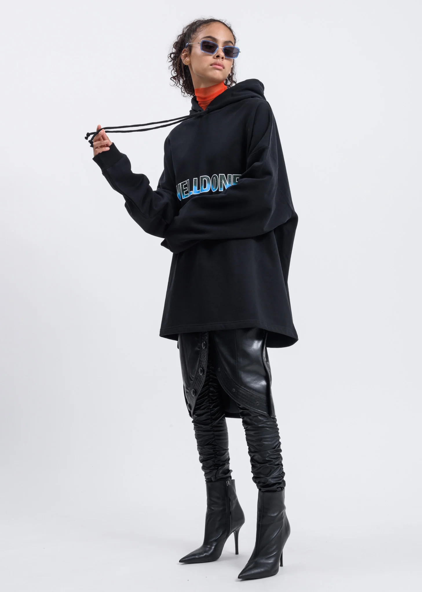 Black New Logo Hoodie - Image 6