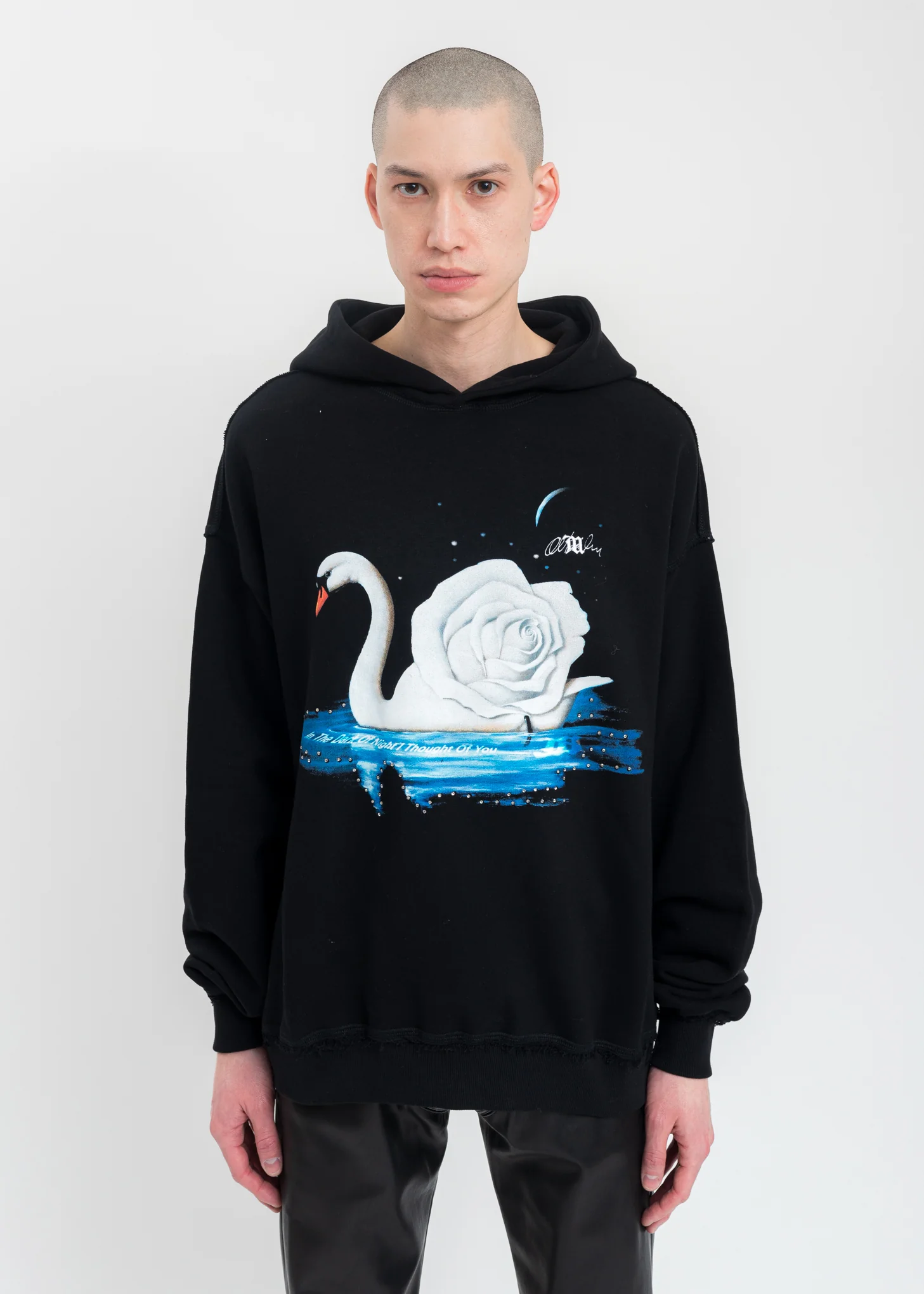 Black Night Swan Hoodie