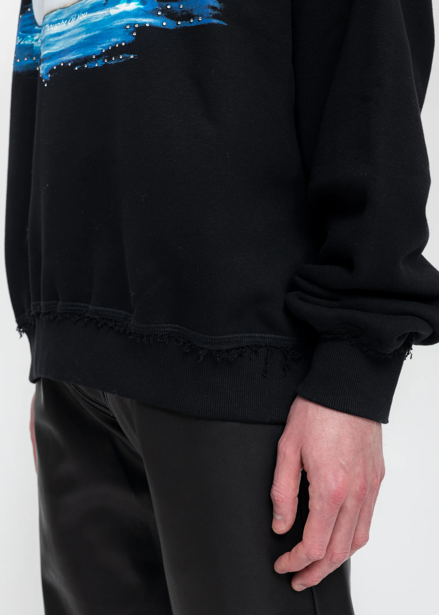 Black Night Swan Hoodie - Image 5