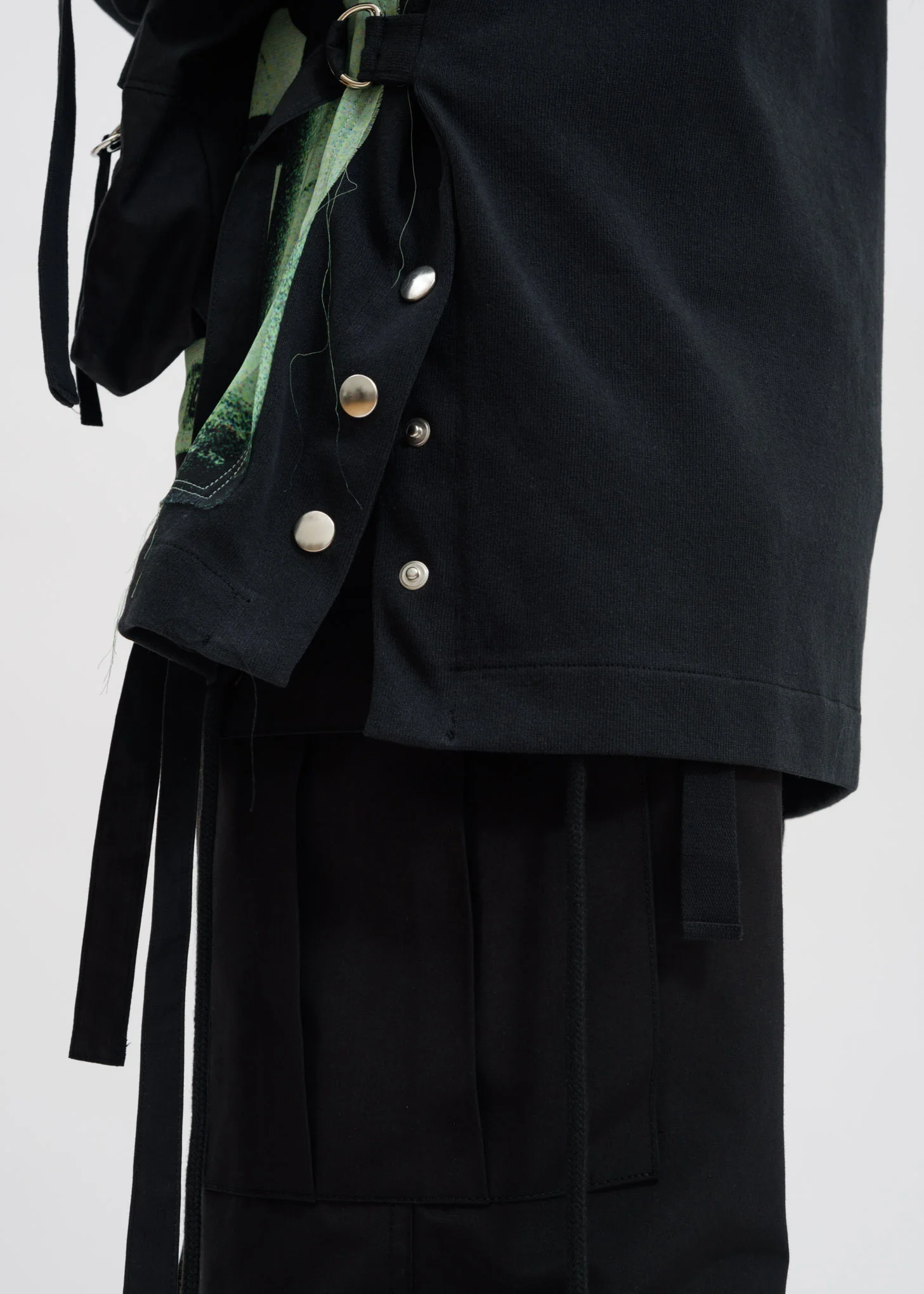 Black Night Vision Hoodie w/ Bag - Image 4