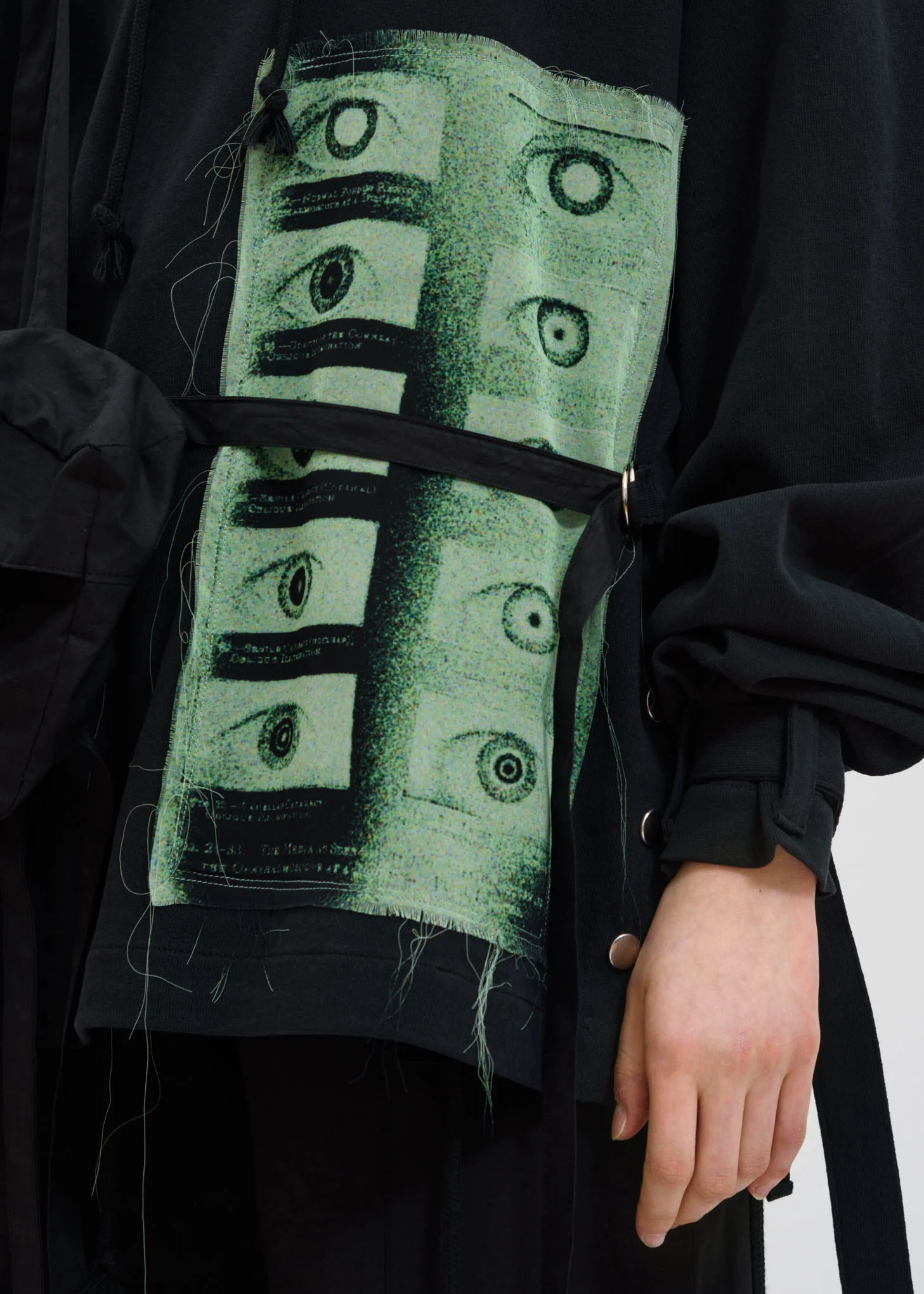 Black Night Vision Hoodie w/ Bag - Image 5