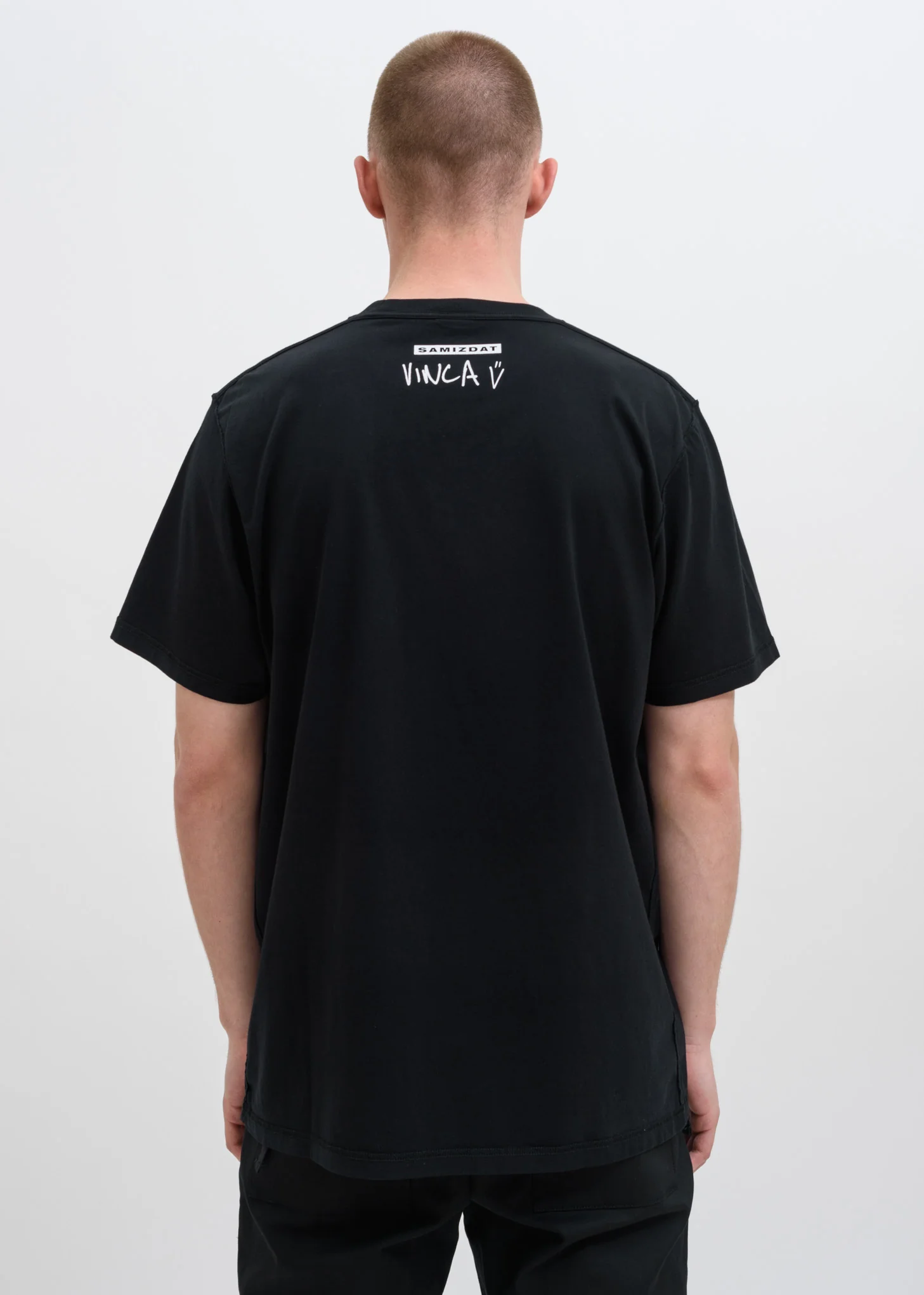 Black “NO SYSTEM” T-Shirt - Image 4