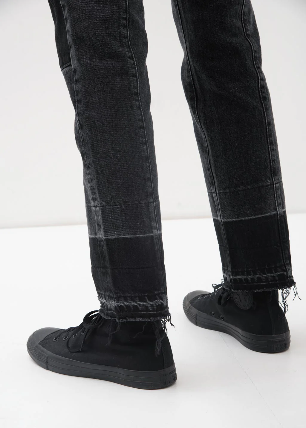 Black NOBO Patch Denim Jeans - Image 4