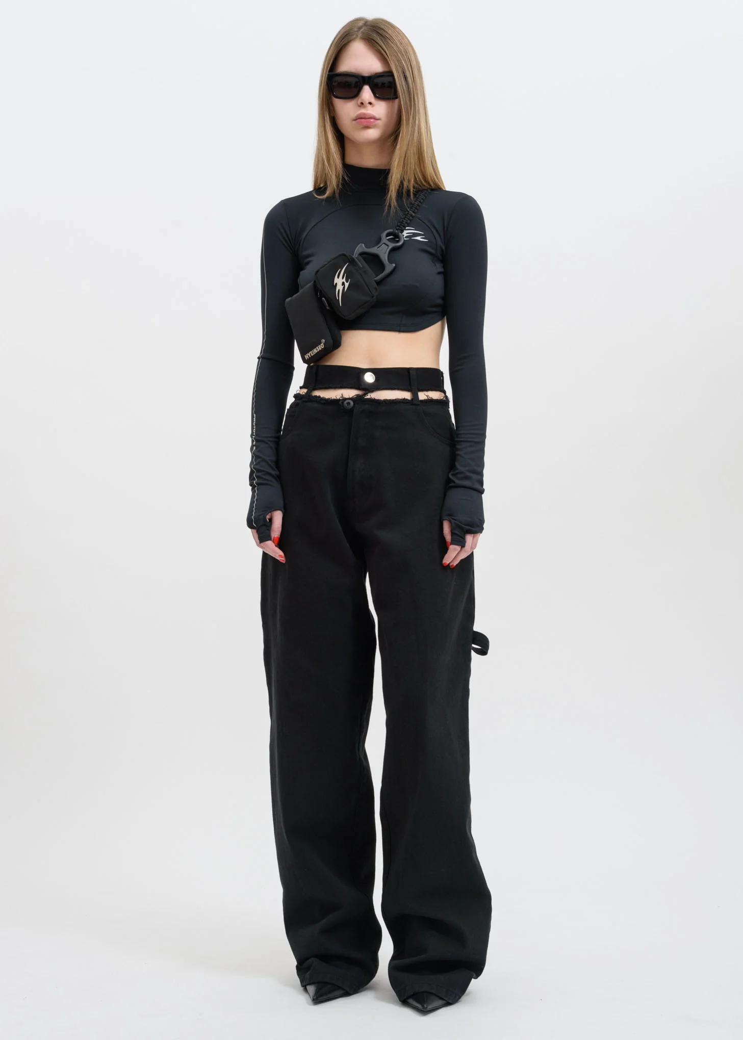 Black "Noise" Cross Bag - Image 4