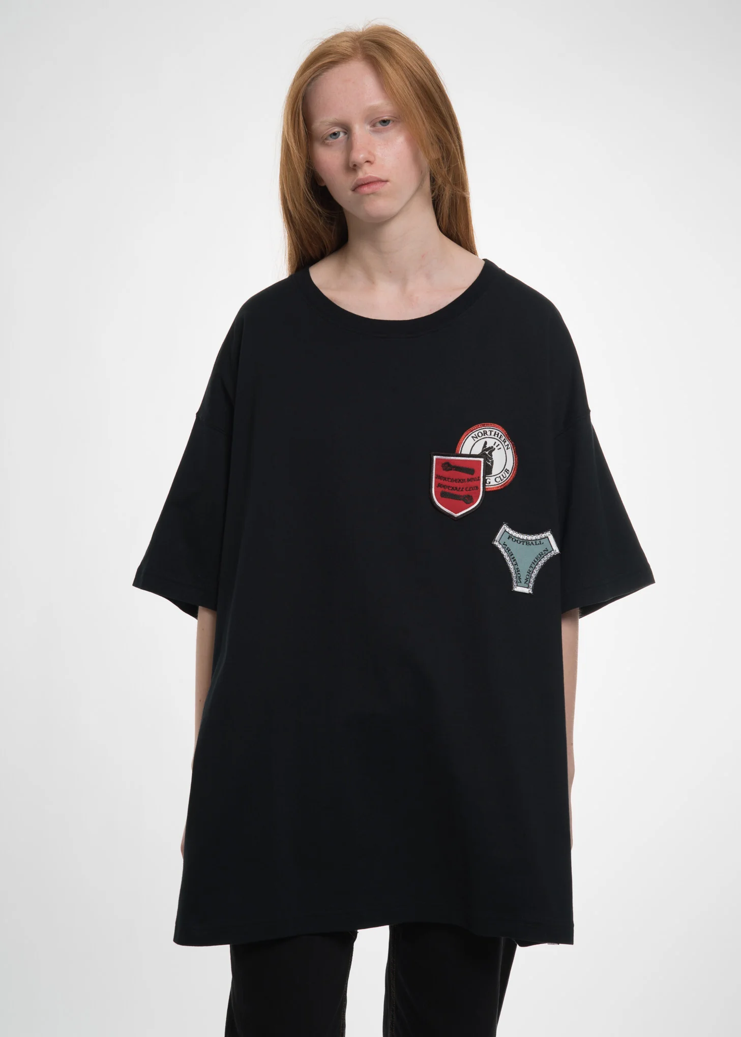 Black Northern Soul Patches T-Shirt