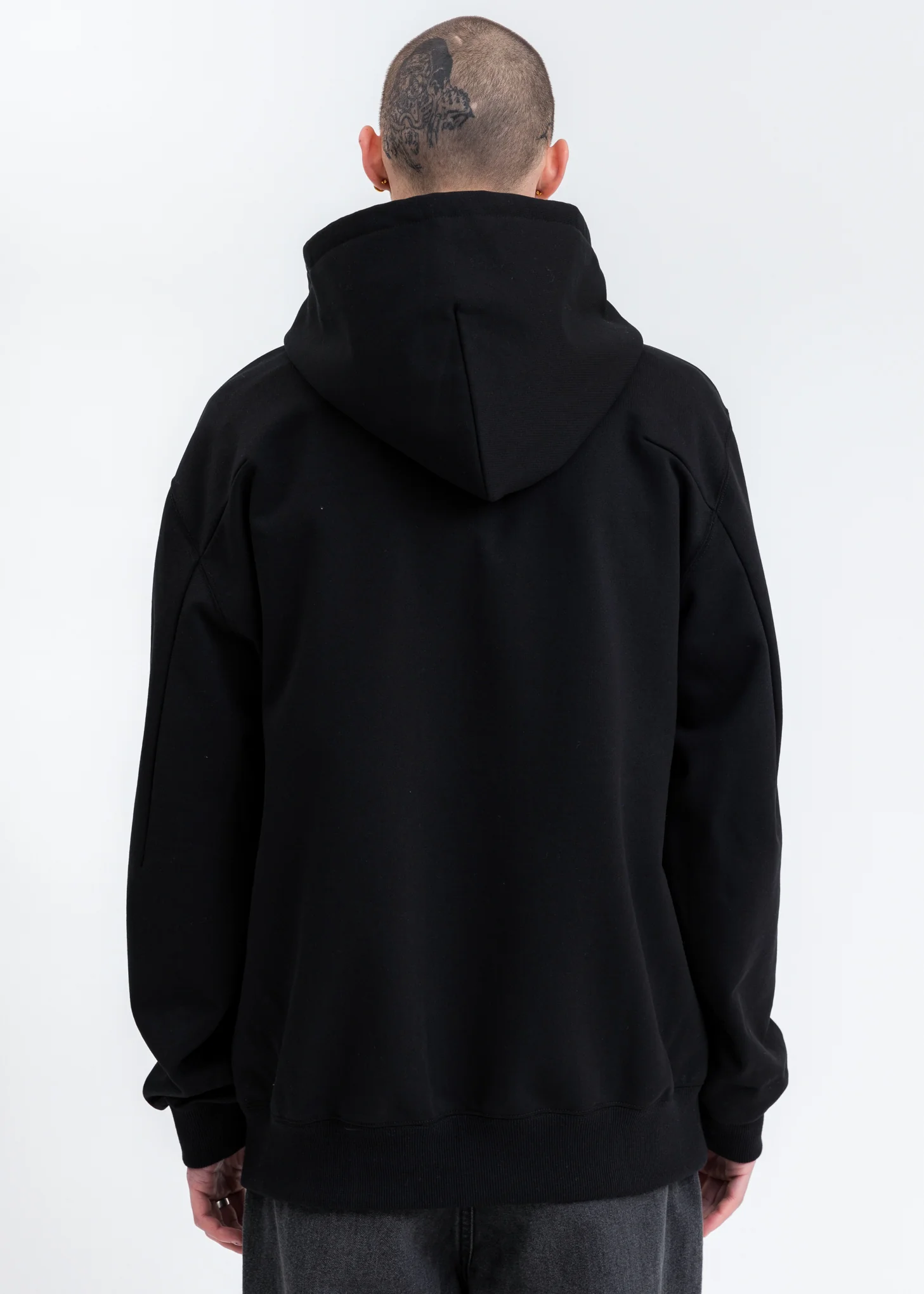 Black Not Christmas Embroidery Hoodie - Image 4