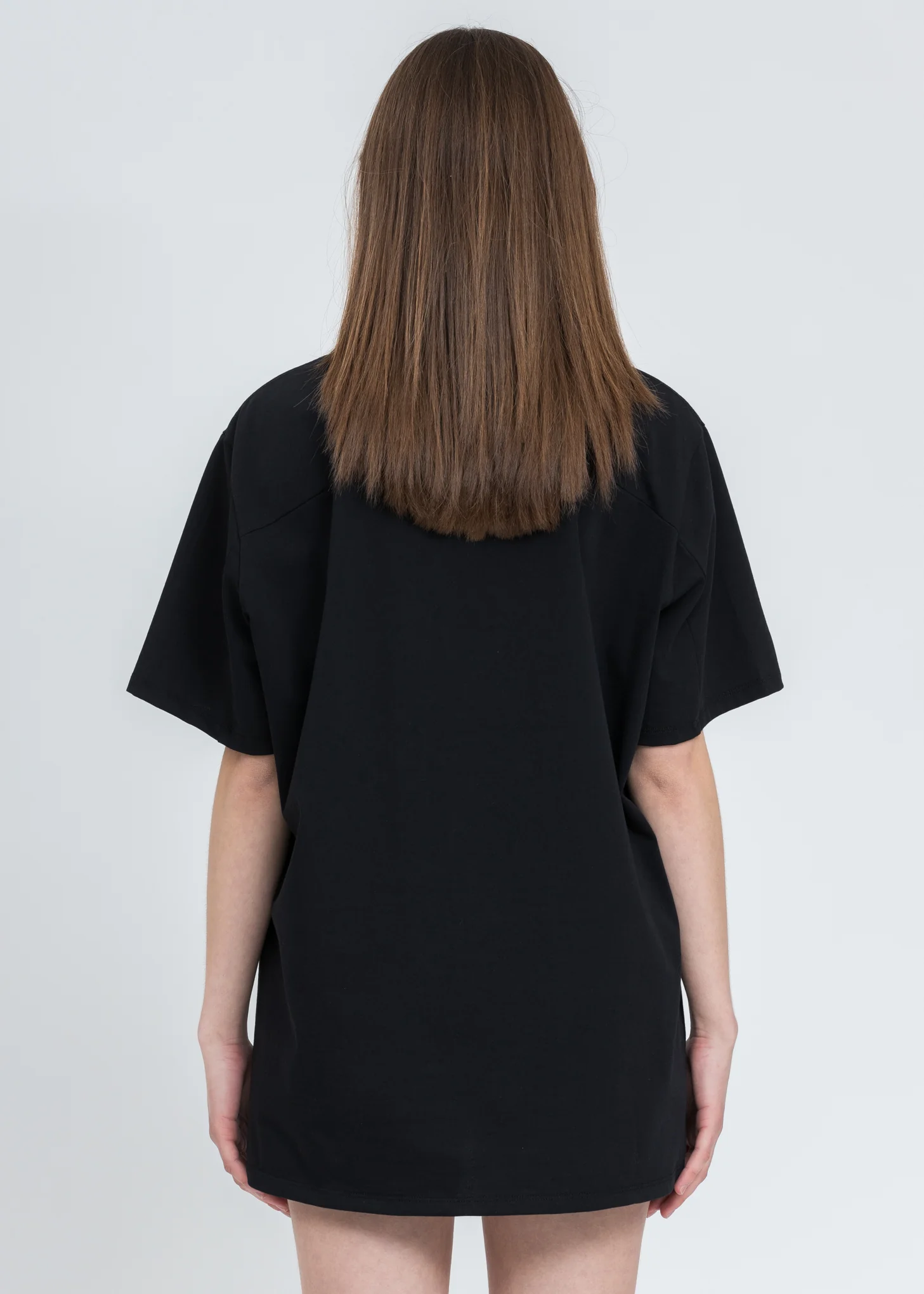 Black Not Christmas Embroidery T-Shirt - Image 4