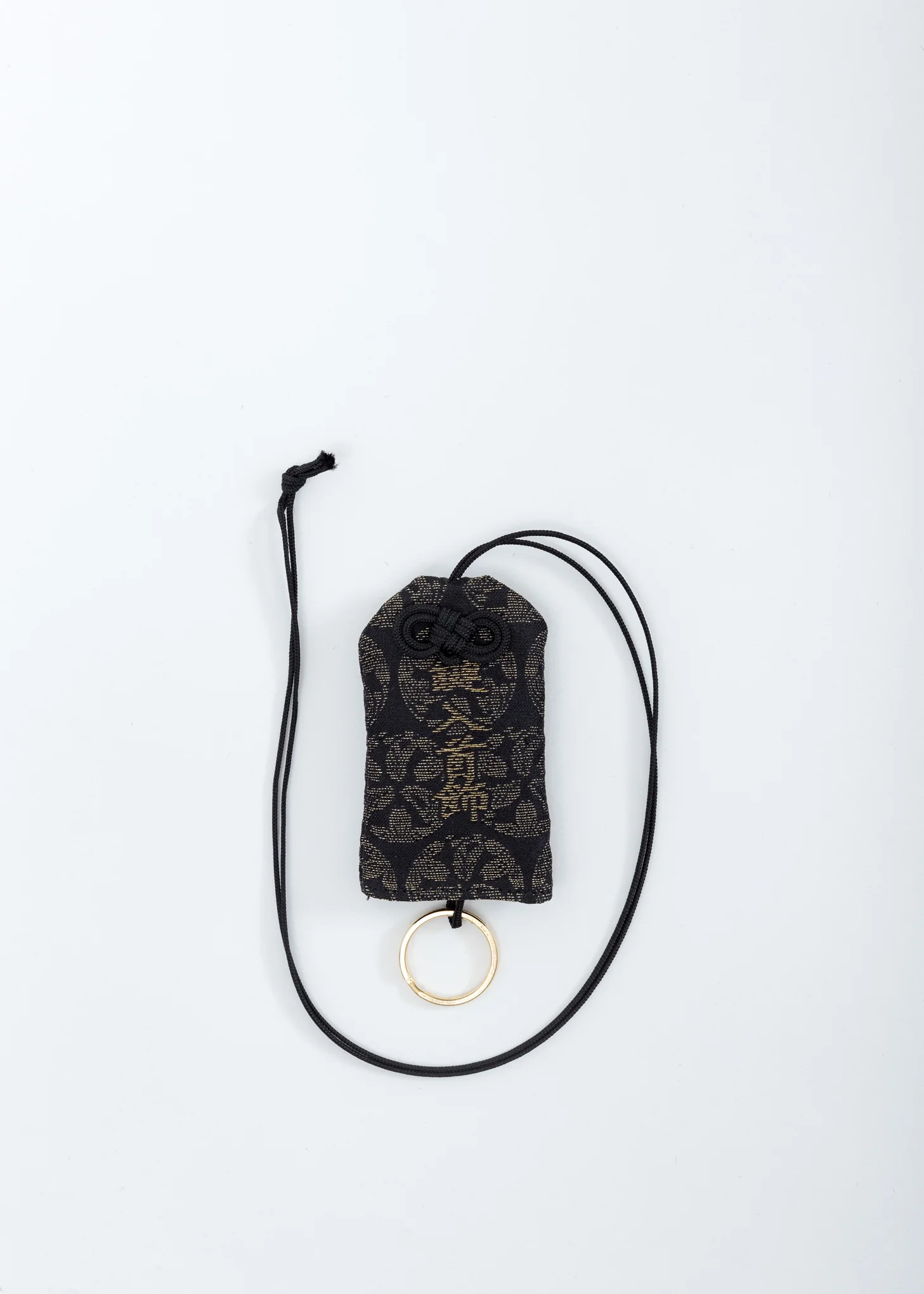 Black Omamori Necklace