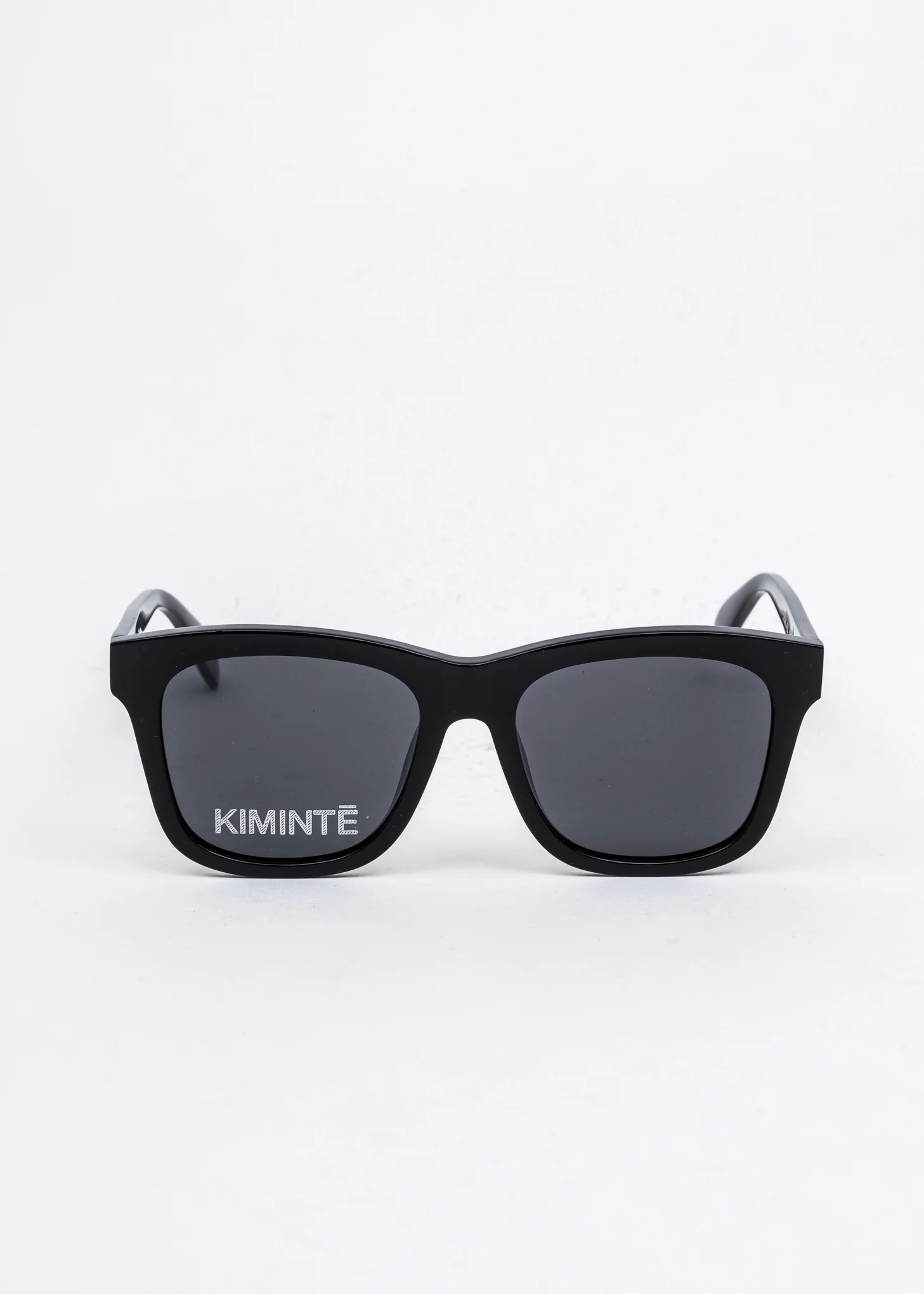 Black One Logo Sunglasses