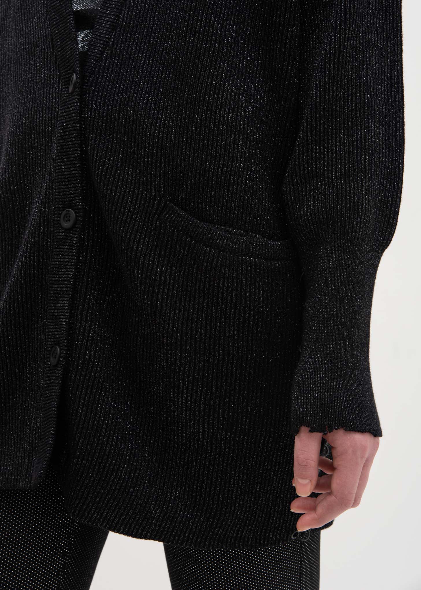 Black Oneil Cardigan - Image 4