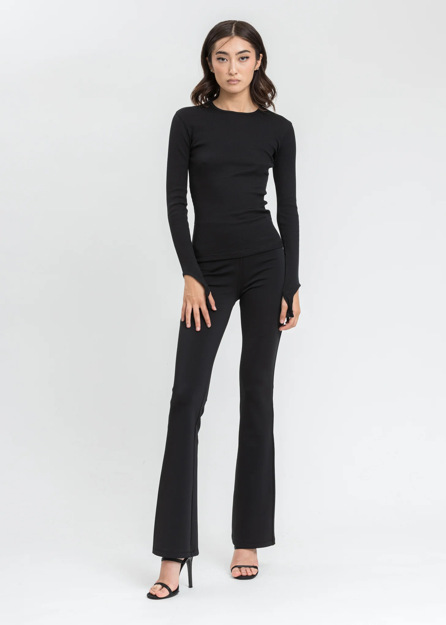 Black Open Back Long Sleeve - Image 5