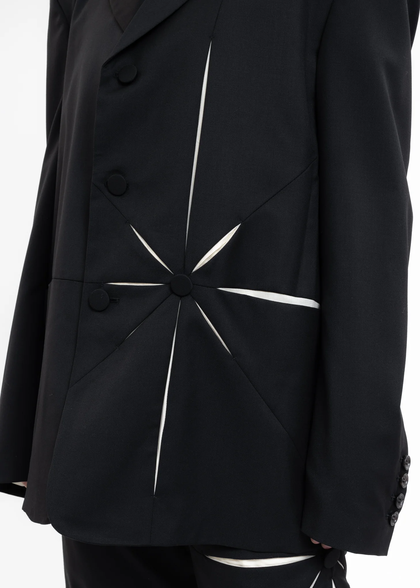 Black Origami Blazer - Image 6
