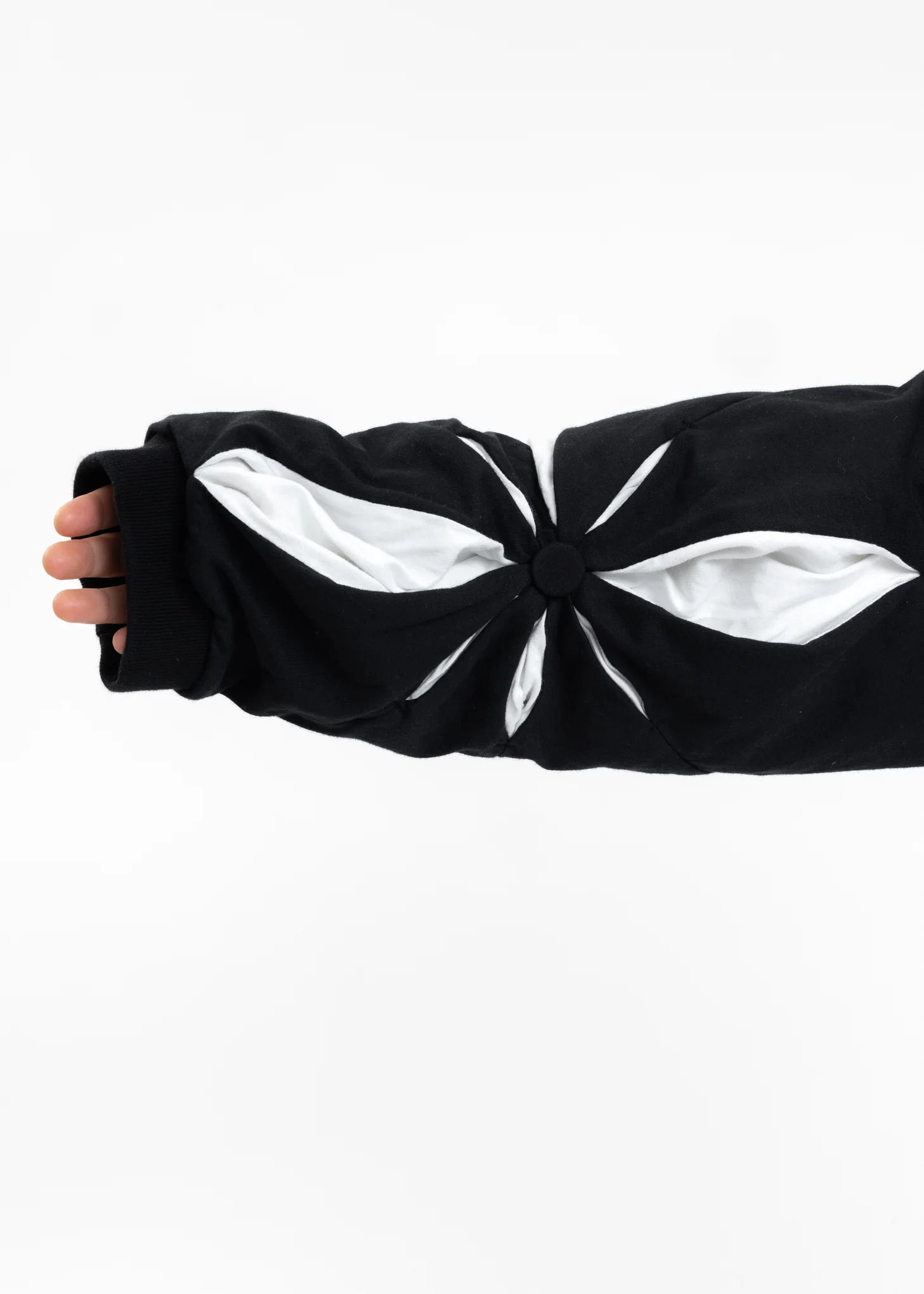 Black Origami Hoodie - Image 6