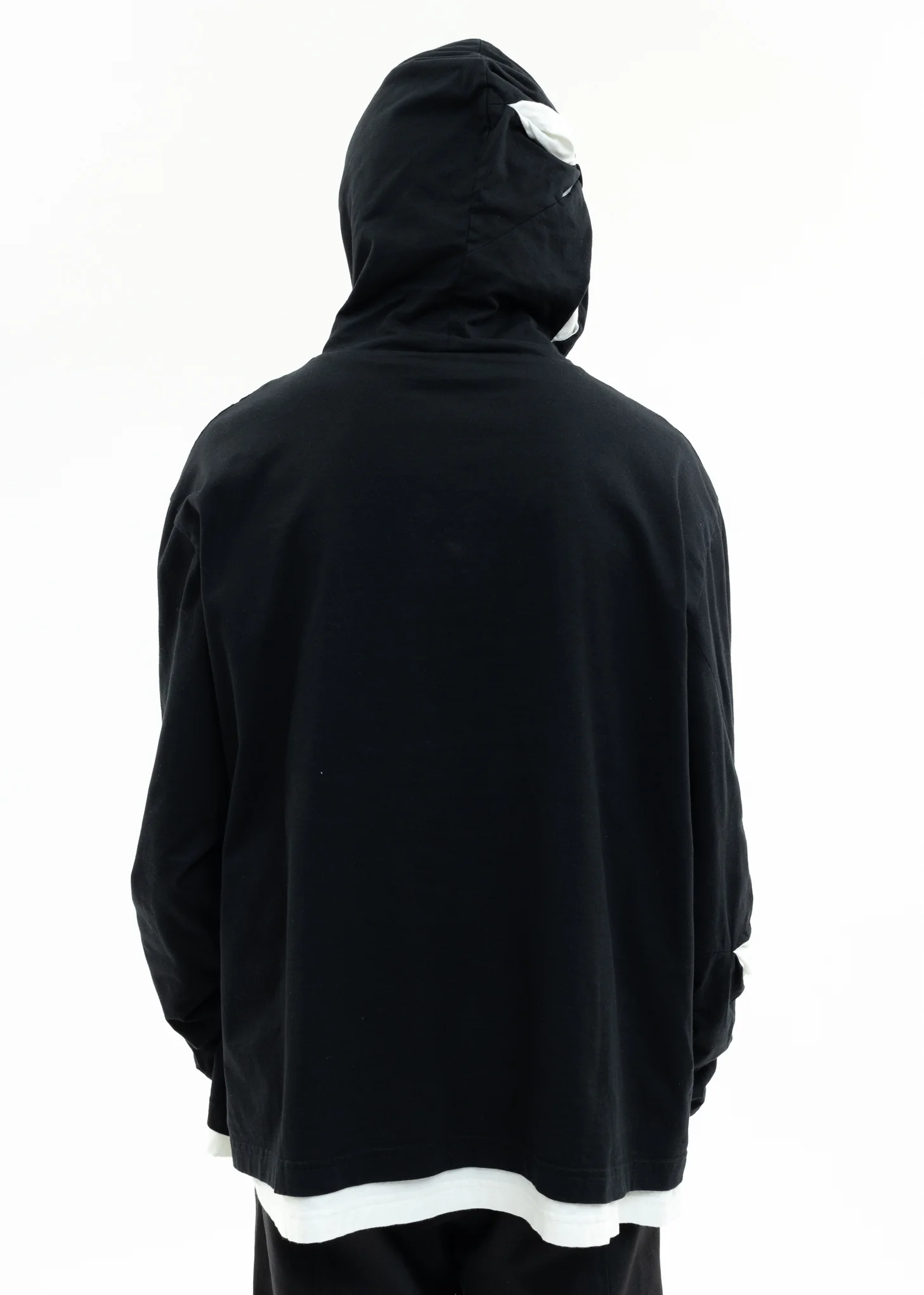Black Origami Hoodie - Image 4