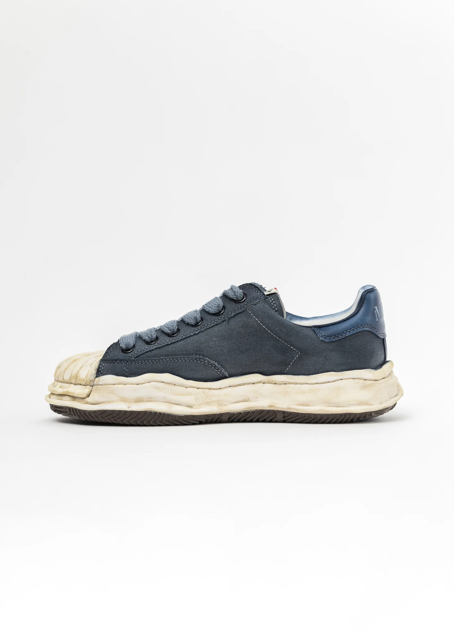 Black Original Sole Canvas Garment Dye Lowcut Sneaker (BLAKEY) - Image 6