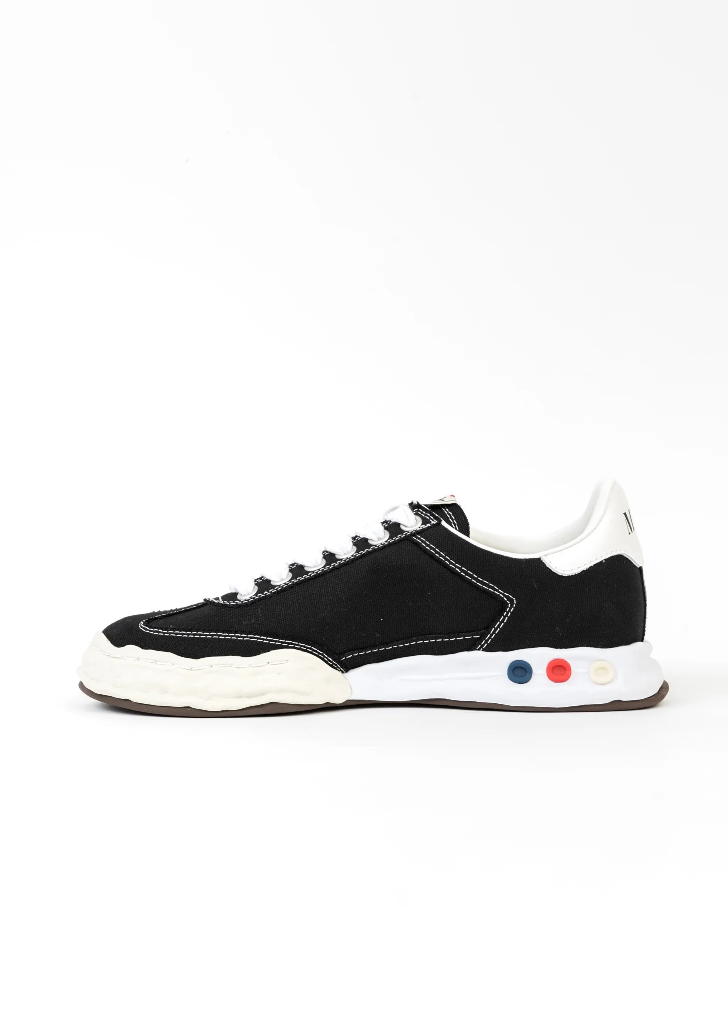 Black Original Sole Canvas Low-Top Sneaker (HARBIE LOW) - Image 5